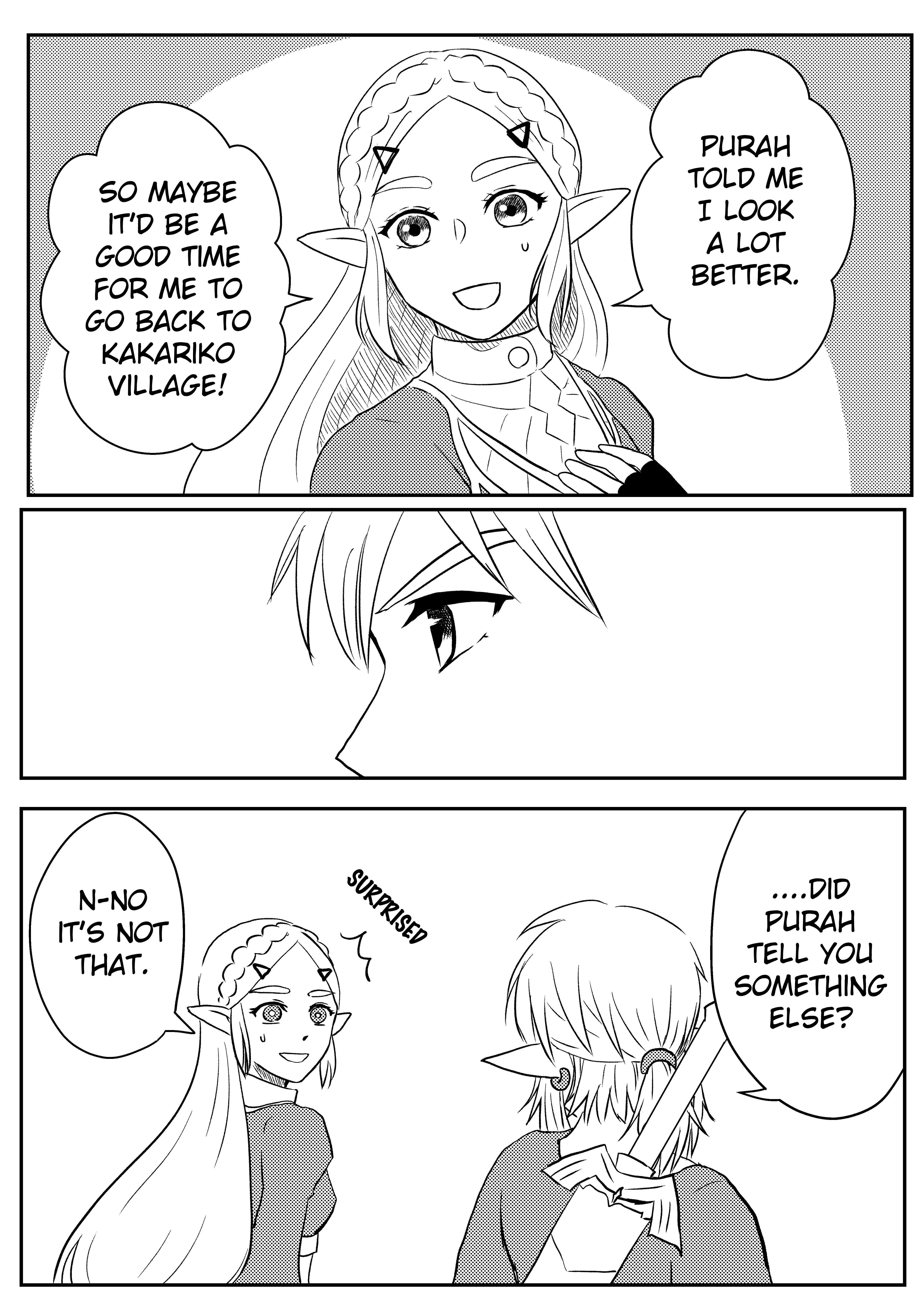 Read The Legend of Zelda- Breath of The Wild - A Hateno Village Story (Doujinshi) Manga Online