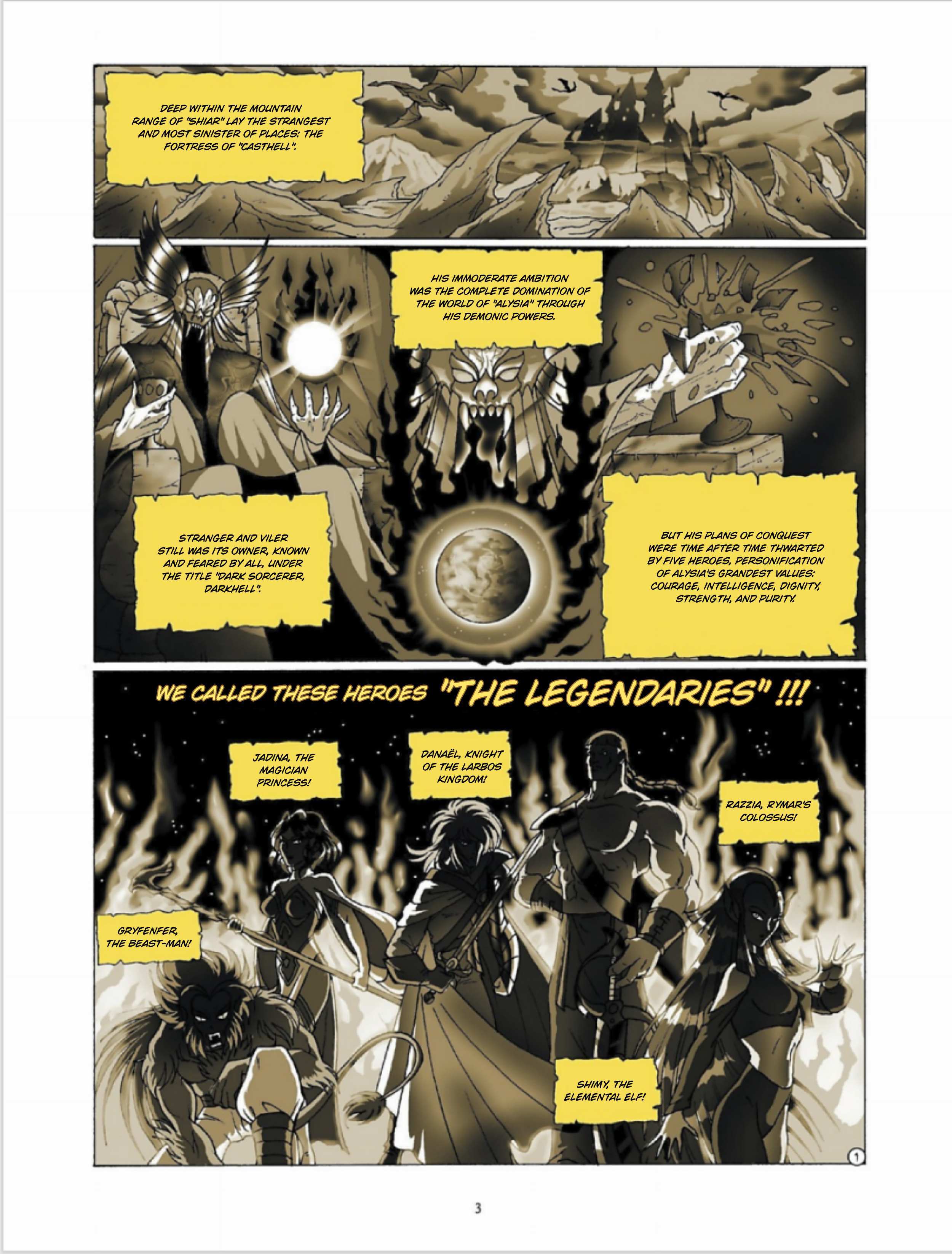 Read The Legendaries Manga Online