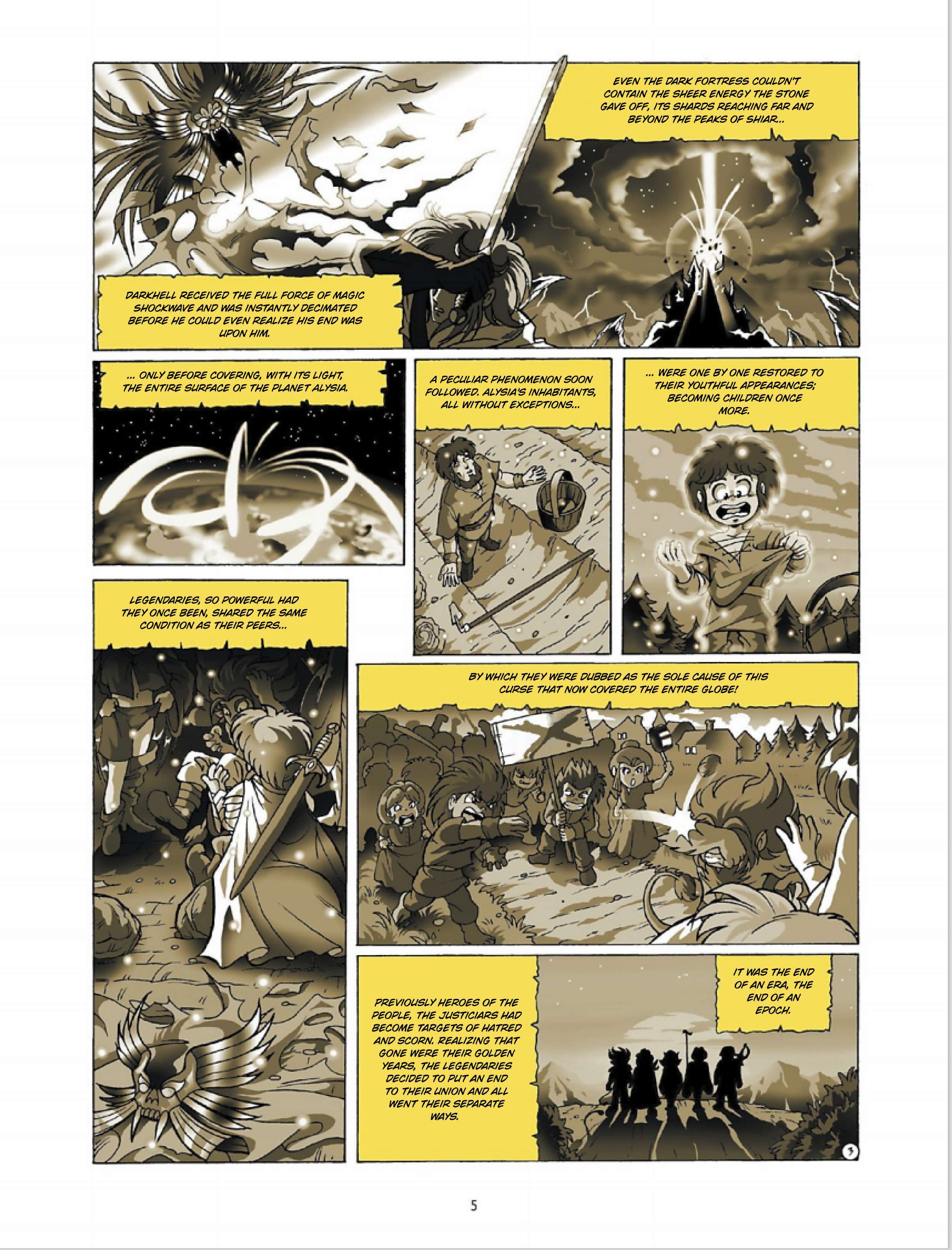 Read The Legendaries Manga Online