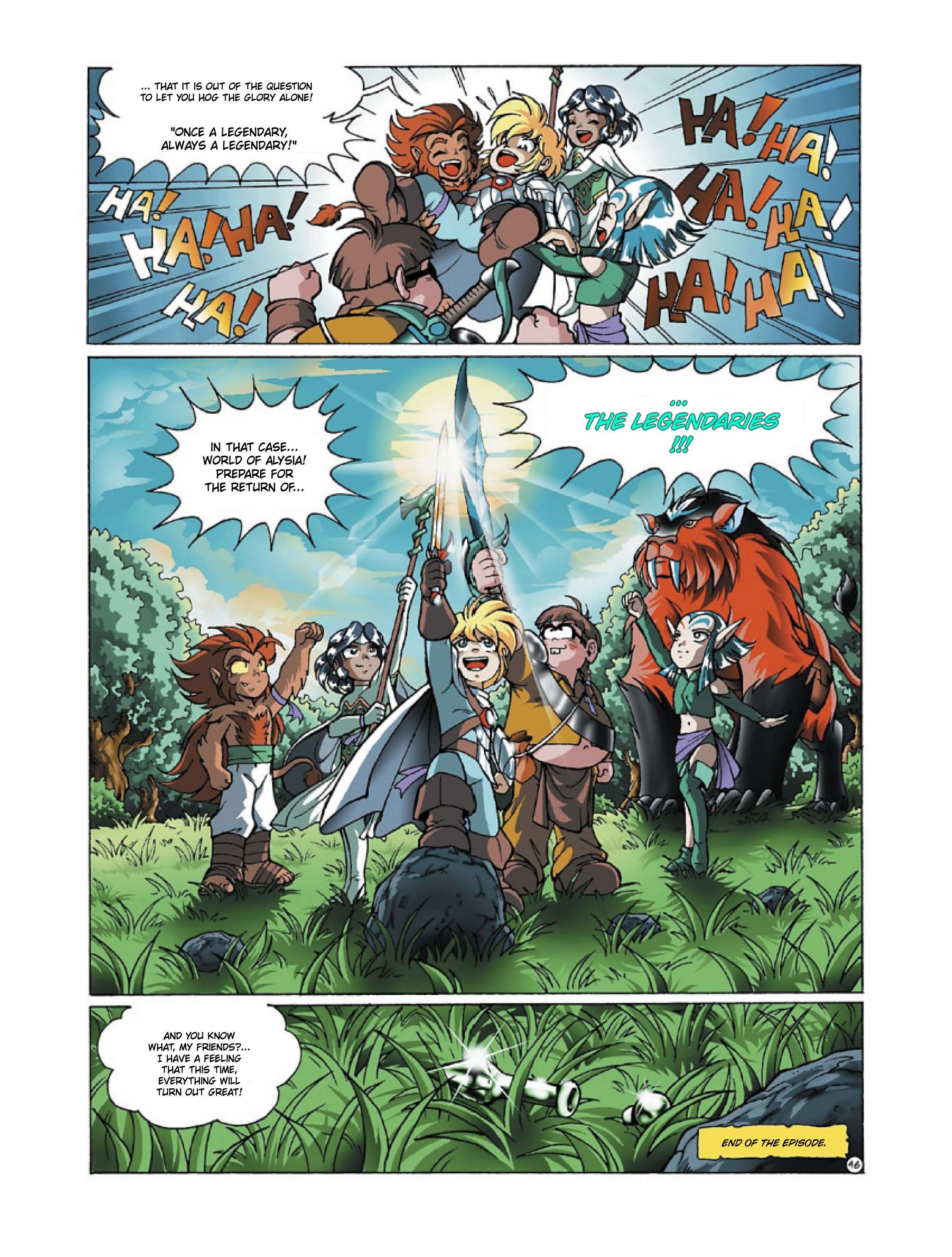 Read The Legendaries Manga Online