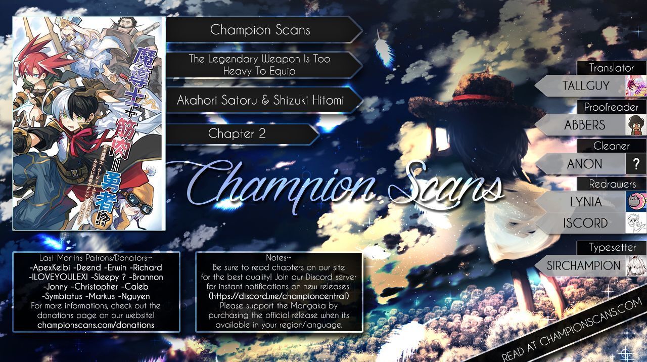 Read The Legendary Weapon Is Too Heavy To Equip Manga Online