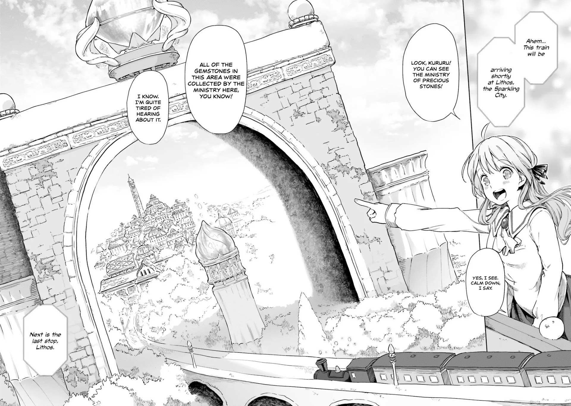 Read The Newbie of the Ministry of Precious Stones Manga Online