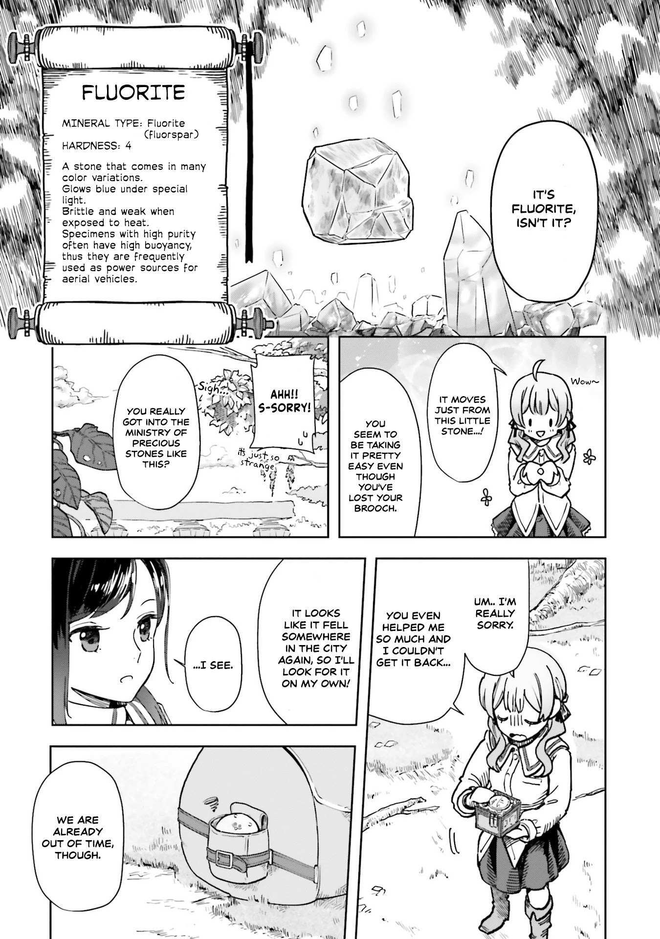 Read The Newbie of the Ministry of Precious Stones Manga Online