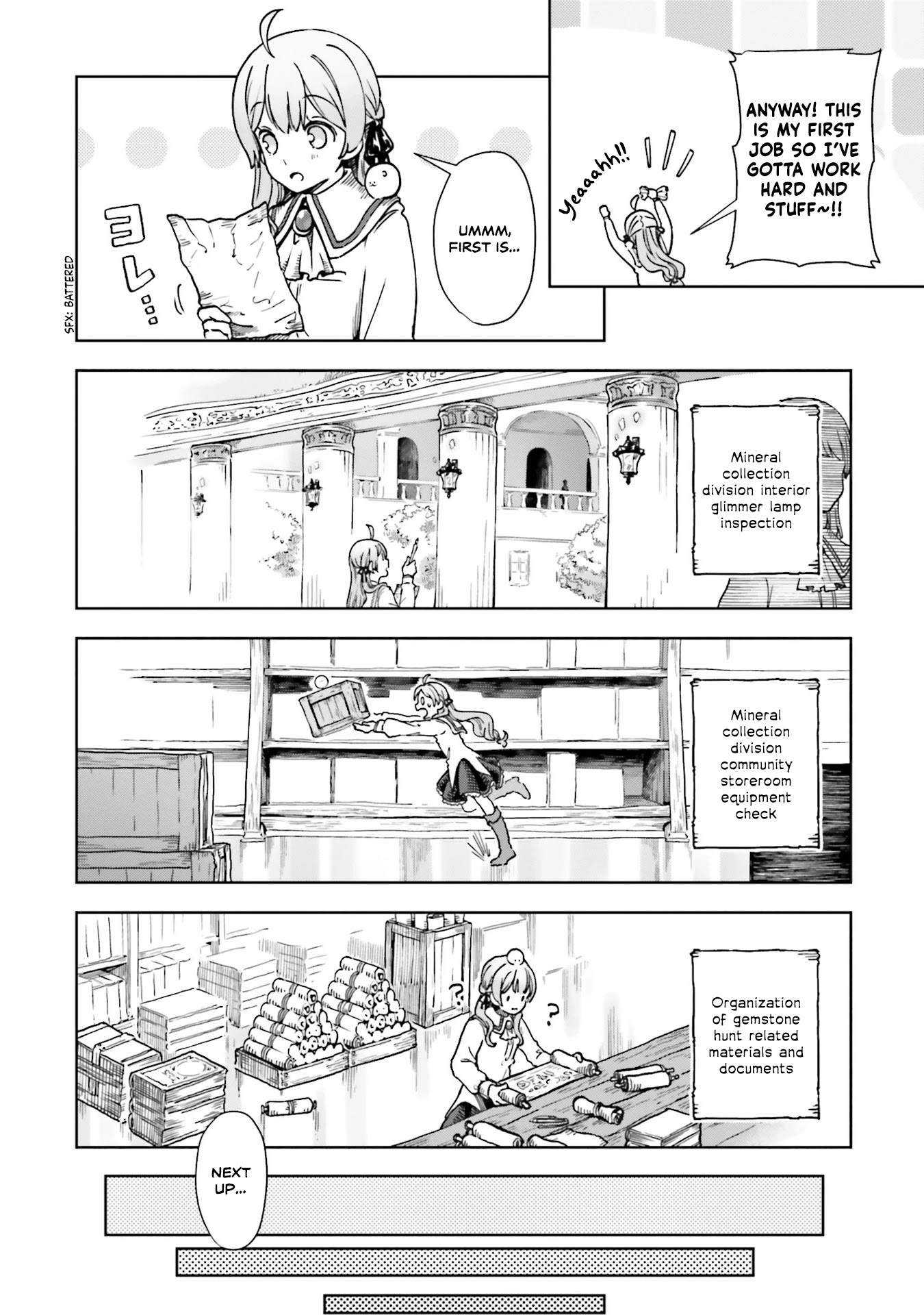 Read The Newbie of the Ministry of Precious Stones Manga Online