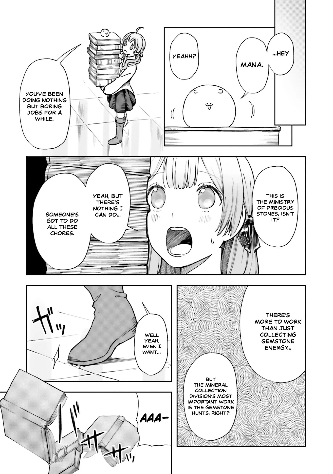 Read The Newbie of the Ministry of Precious Stones Manga Online