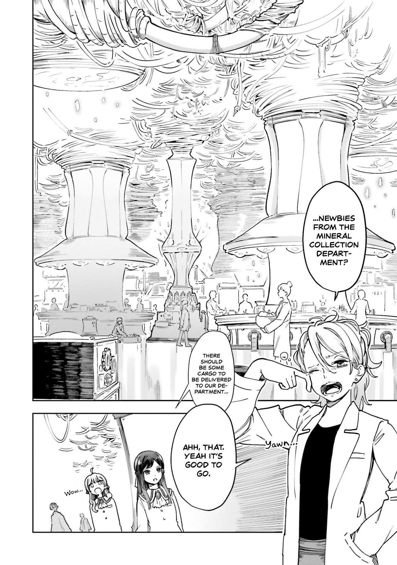 Read The Newbie of the Ministry of Precious Stones Manga Online