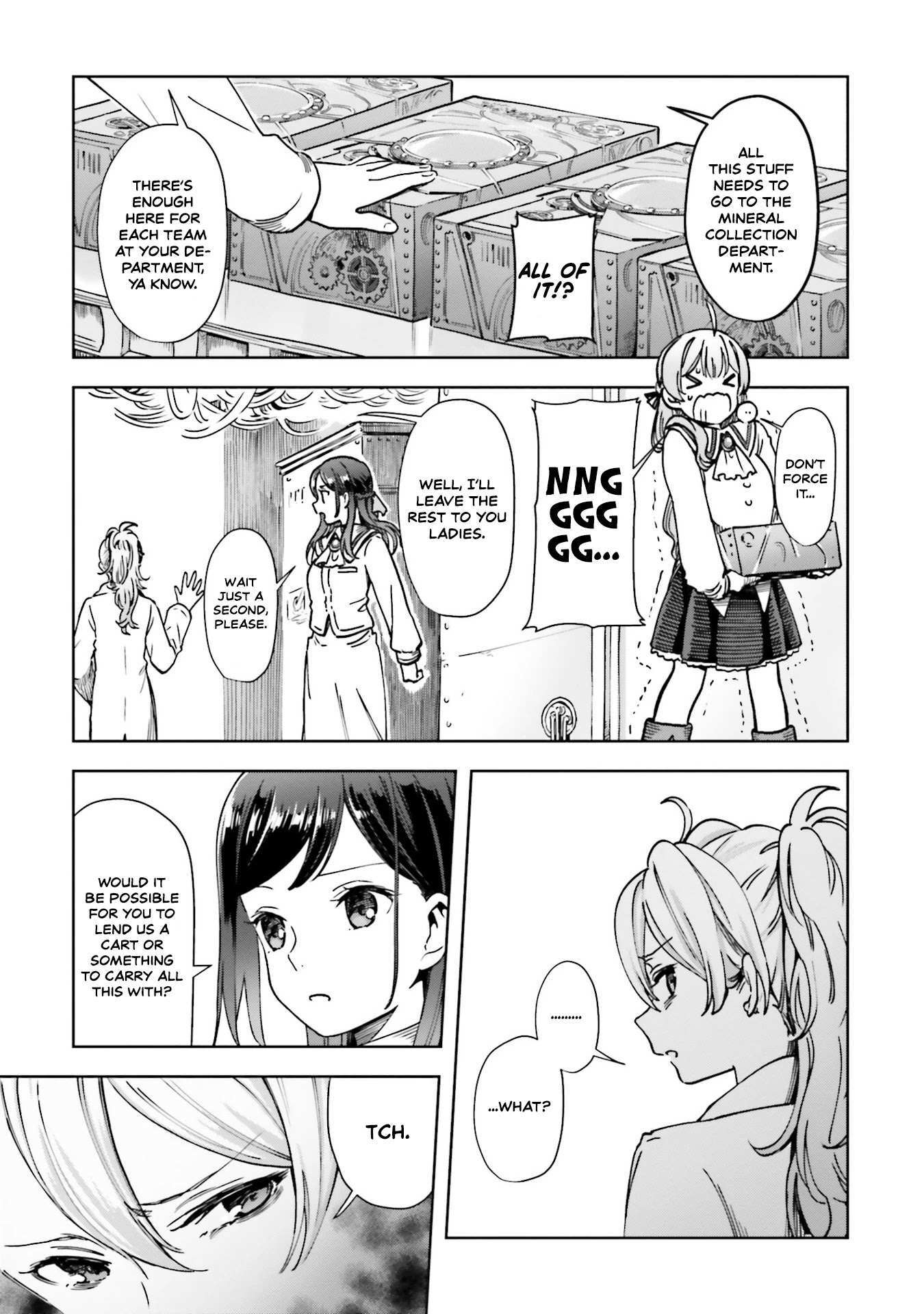 Read The Newbie of the Ministry of Precious Stones Manga Online