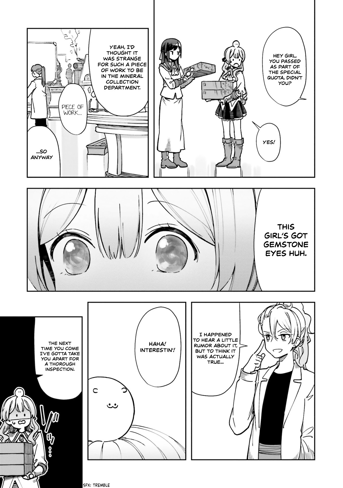 Read The Newbie of the Ministry of Precious Stones Manga Online