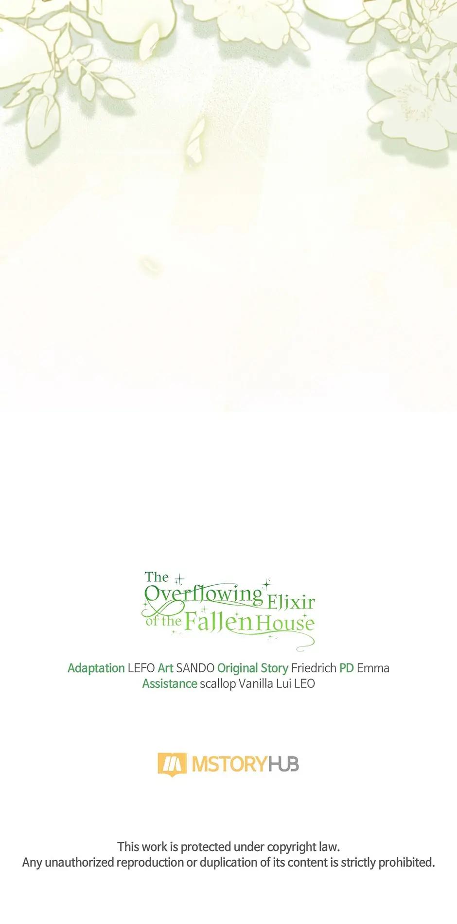 Read The Overflowing Elixir of the Fallen House Manga Online