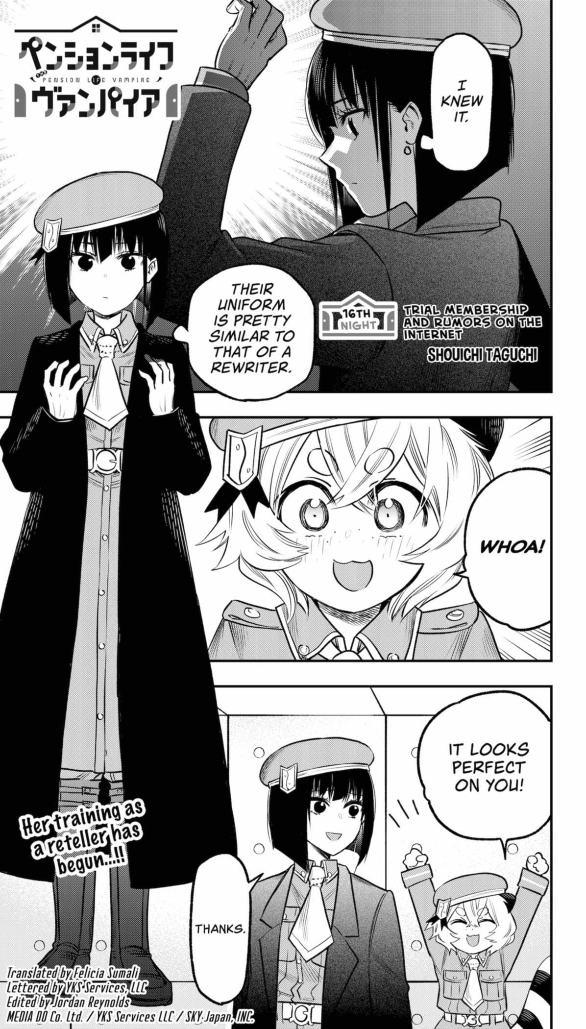 Read The Pension Life Vampire Manga Online