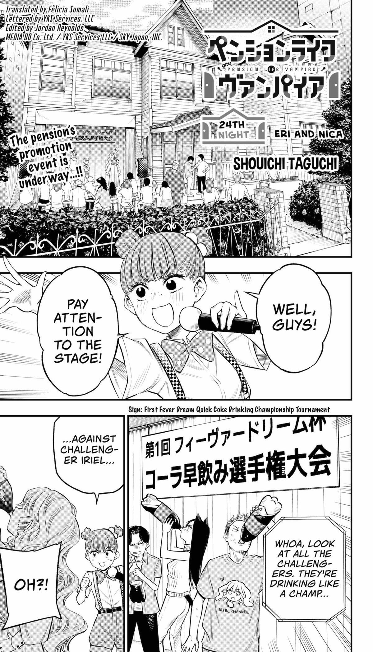 Read The Pension Life Vampire Manga Online