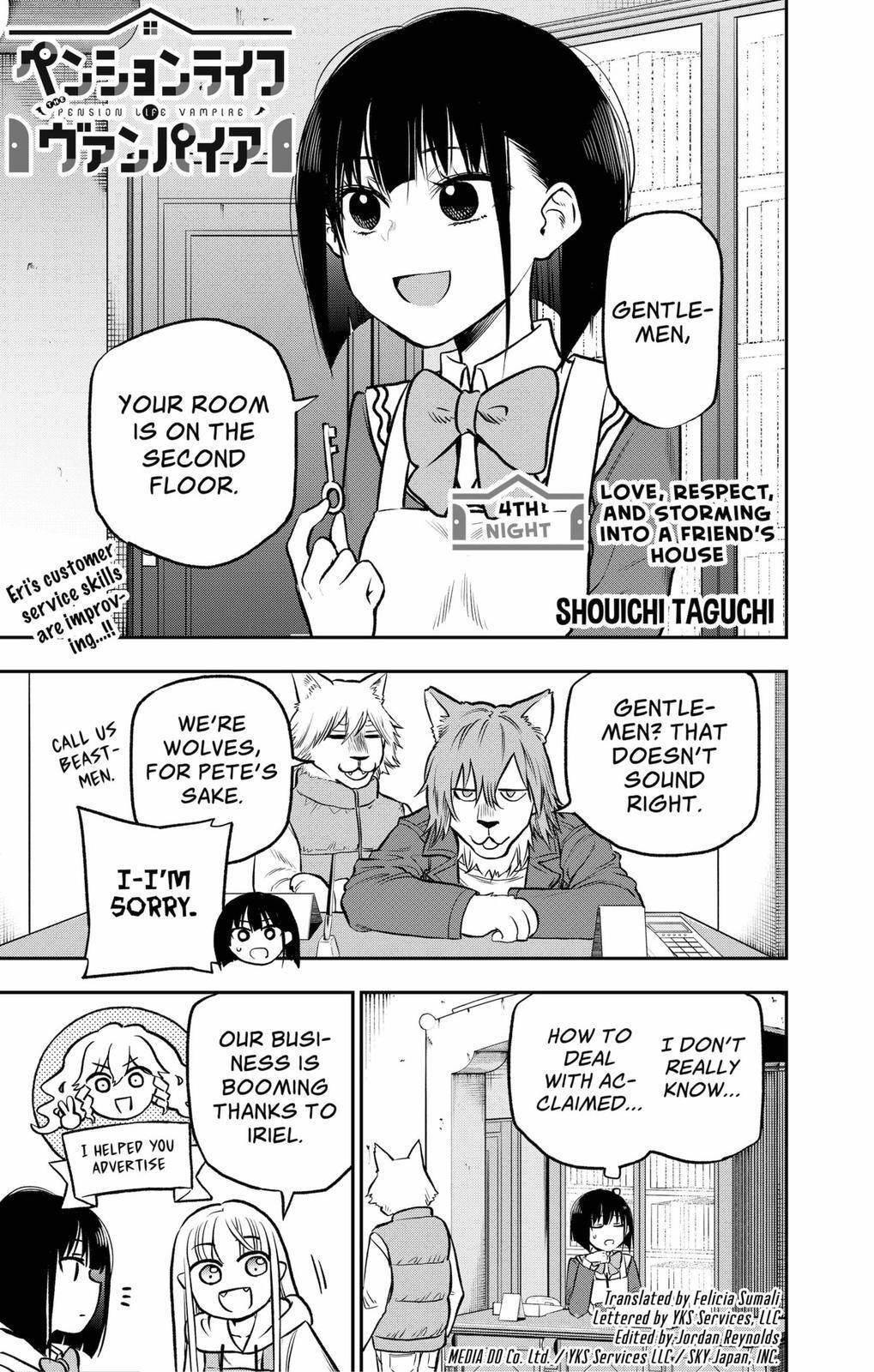 Read The Pension Life Vampire Manga Online
