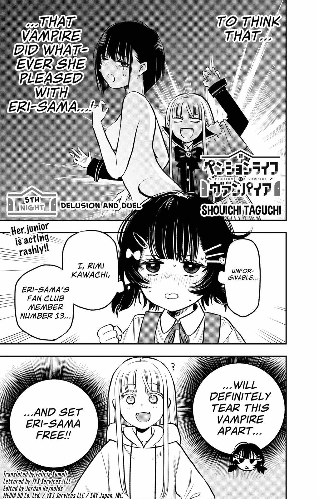 Read The Pension Life Vampire Manga Online