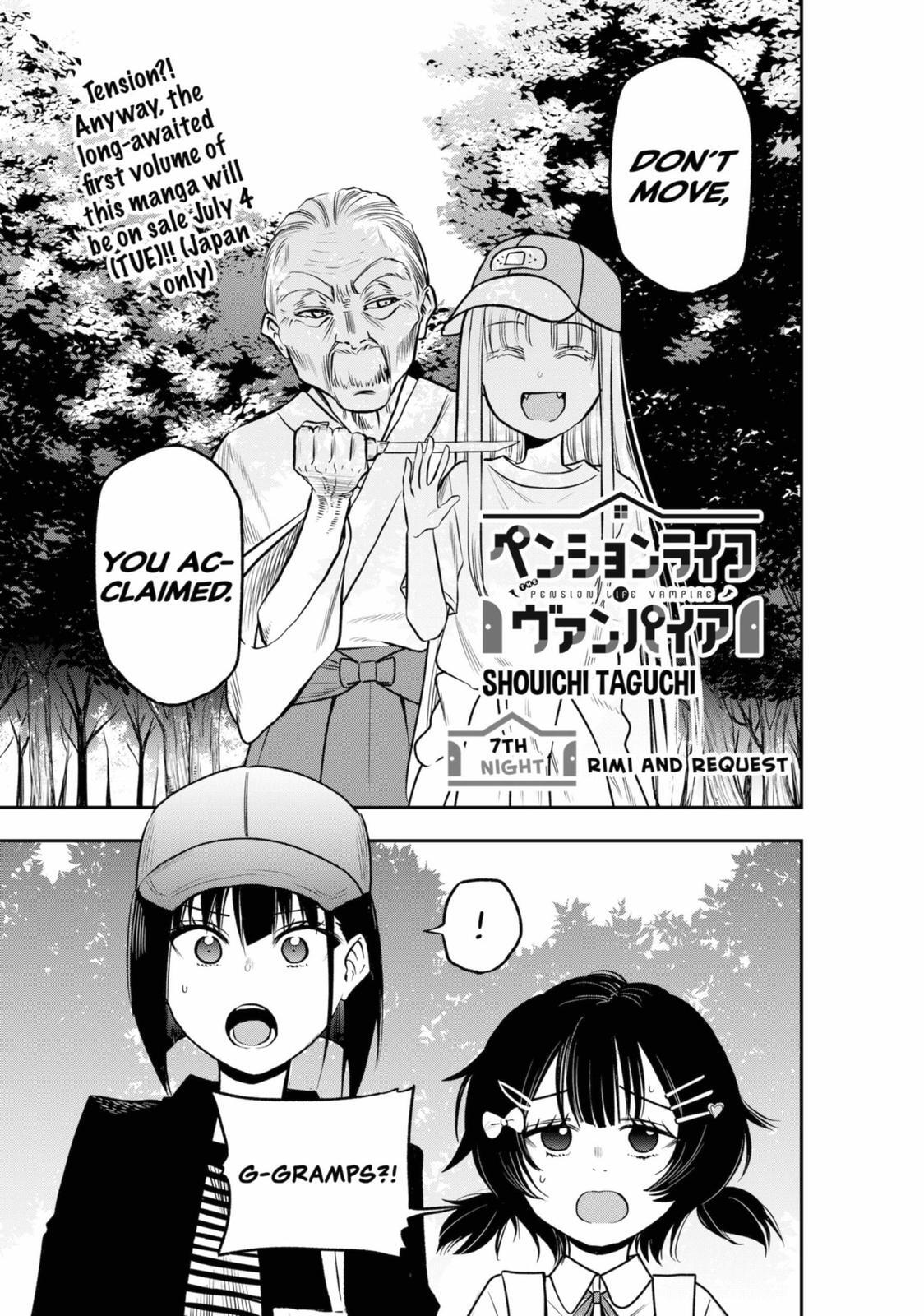Read The Pension Life Vampire Manga Online