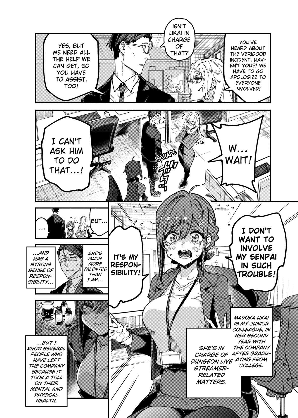 Read The Plain Salary Man Turned Out to Be a Hero- He Was Invincible, Only to Be Exposed on His Niece's Dungeon Stream Manga Online