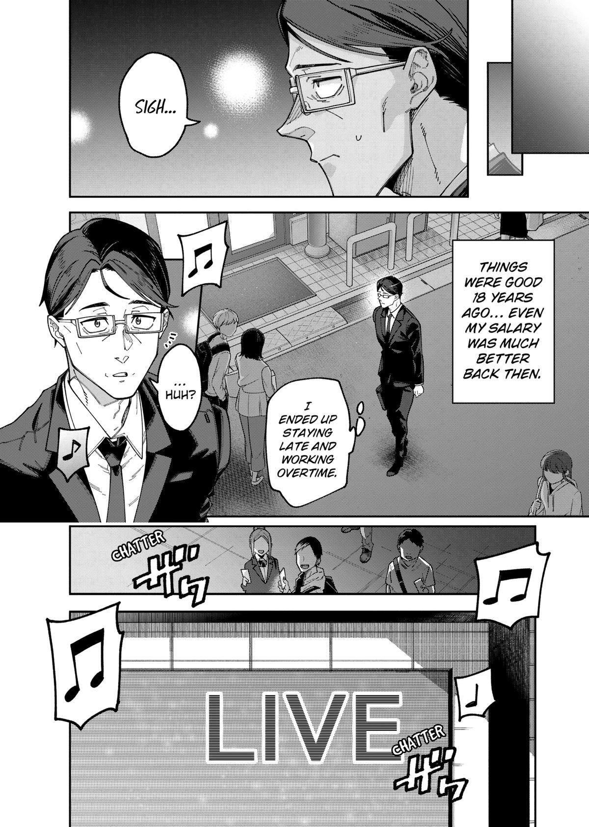 Read The Plain Salary Man Turned Out to Be a Hero- He Was Invincible, Only to Be Exposed on His Niece's Dungeon Stream Manga Online