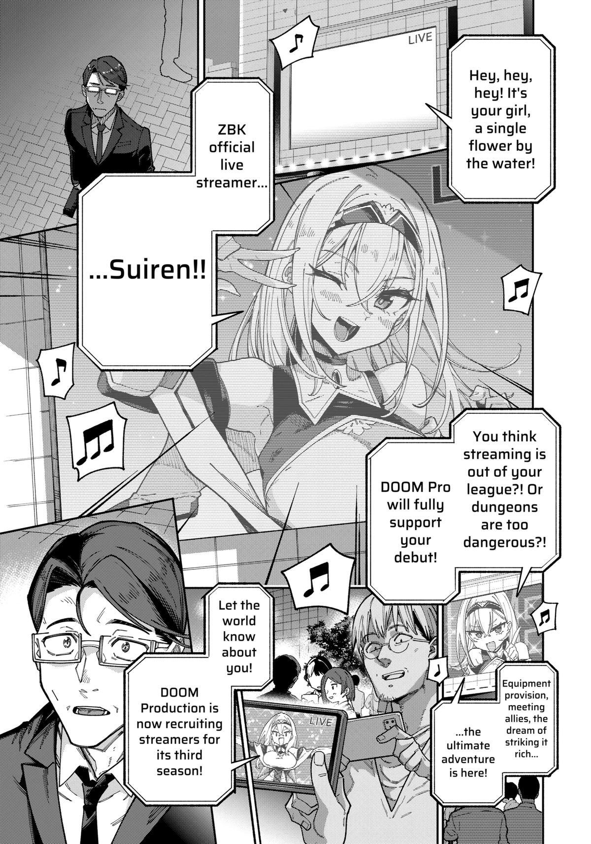 Read The Plain Salary Man Turned Out to Be a Hero- He Was Invincible, Only to Be Exposed on His Niece's Dungeon Stream Manga Online