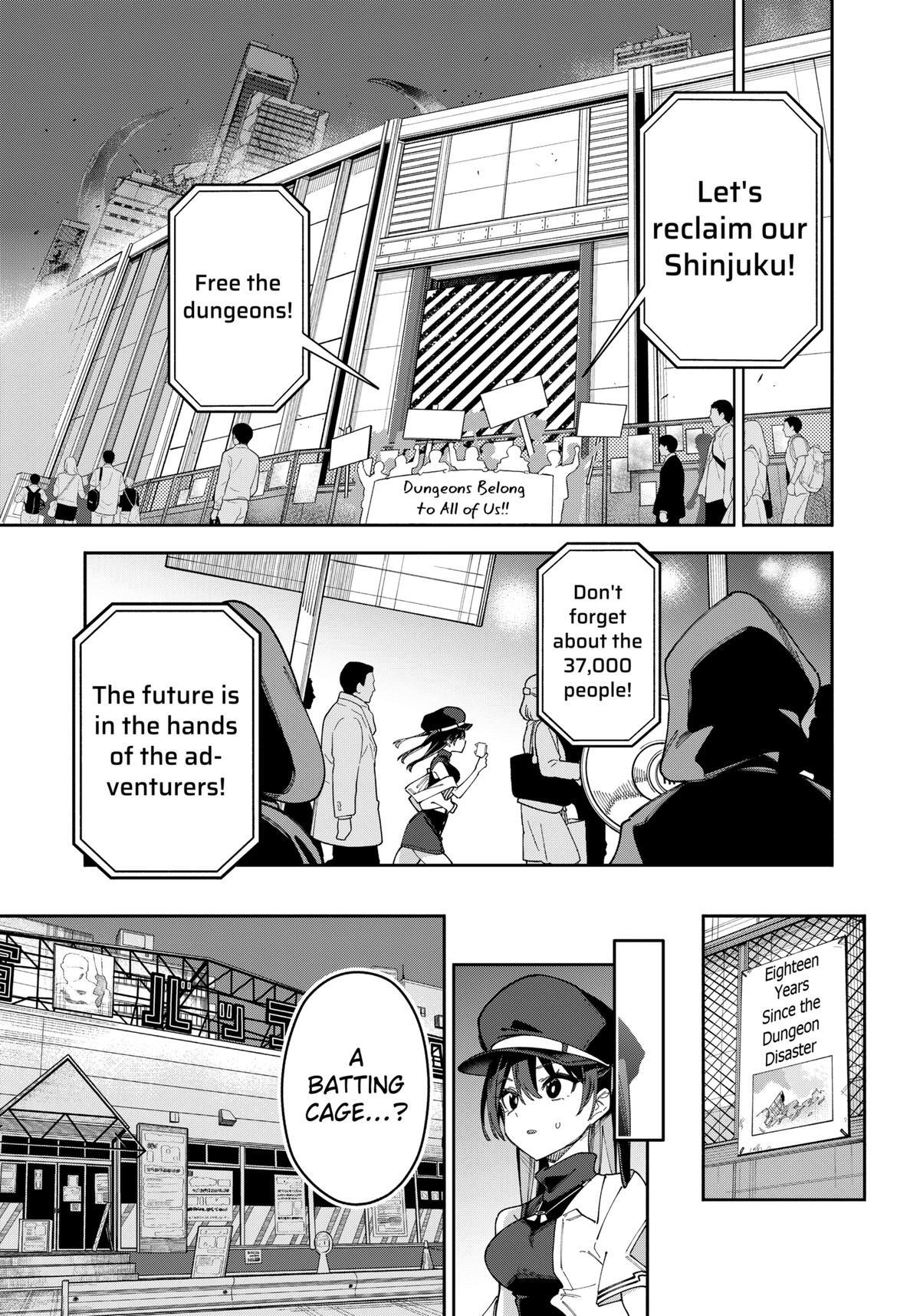 Read The Plain Salary Man Turned Out to Be a Hero- He Was Invincible, Only to Be Exposed on His Niece's Dungeon Stream Manga Online