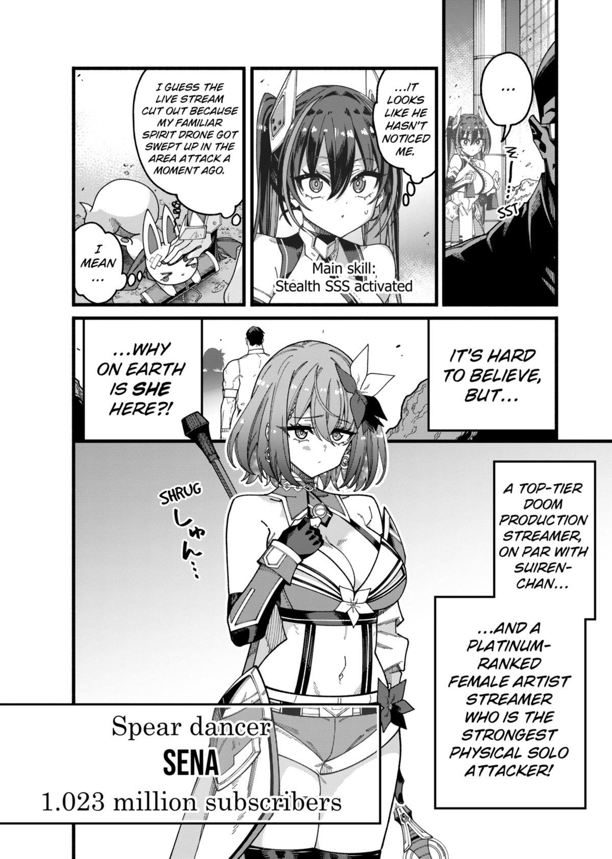 Read The Plain Salary Man Turned Out to Be a Hero- He Was Invincible, Only to Be Exposed on His Niece's Dungeon Stream Manga Online