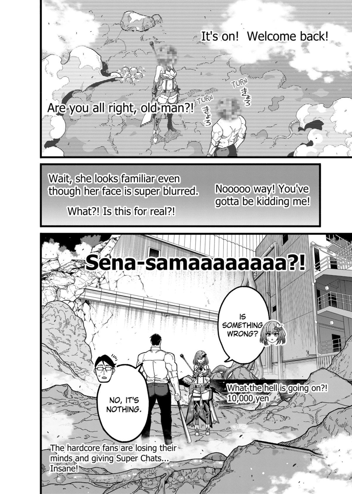 Read The Plain Salary Man Turned Out to Be a Hero- He Was Invincible, Only to Be Exposed on His Niece's Dungeon Stream Manga Online