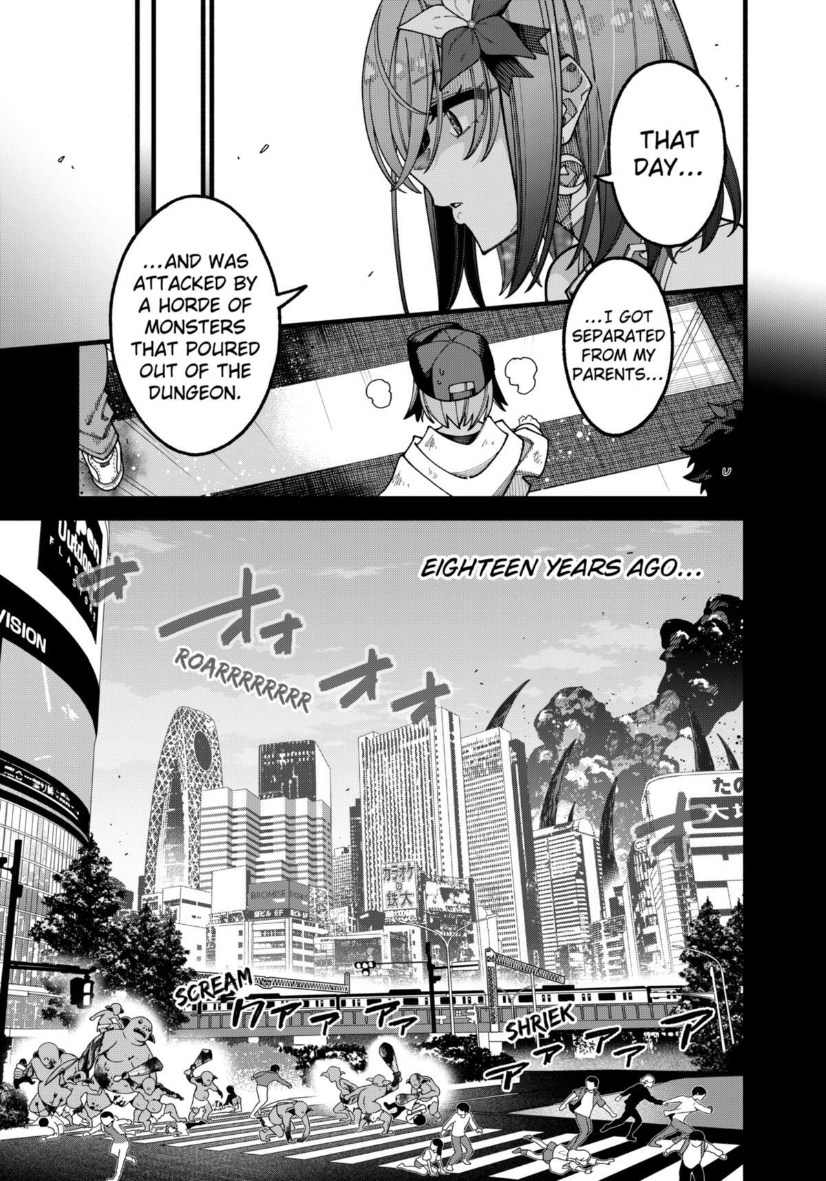 Read The Plain Salary Man Turned Out to Be a Hero- He Was Invincible, Only to Be Exposed on His Niece's Dungeon Stream Manga Online