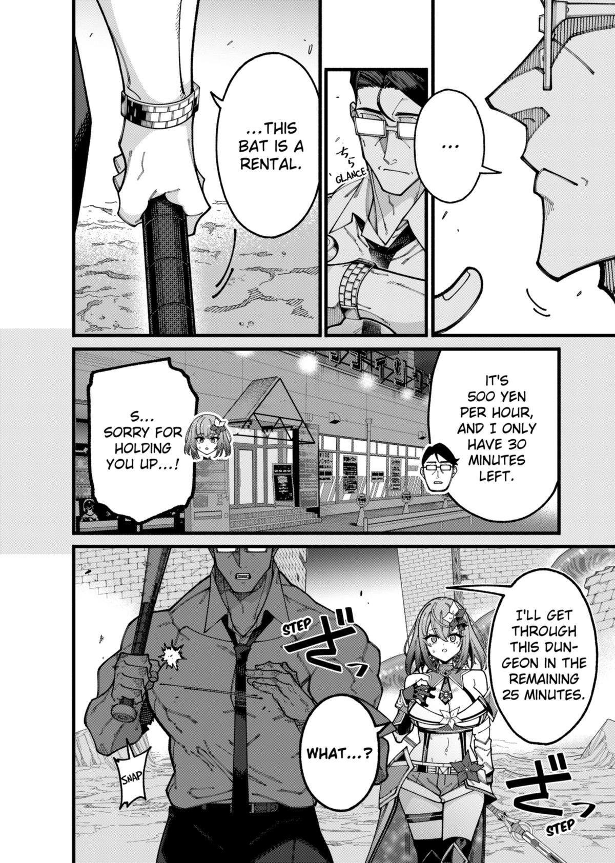 Read The Plain Salary Man Turned Out to Be a Hero- He Was Invincible, Only to Be Exposed on His Niece's Dungeon Stream Manga Online