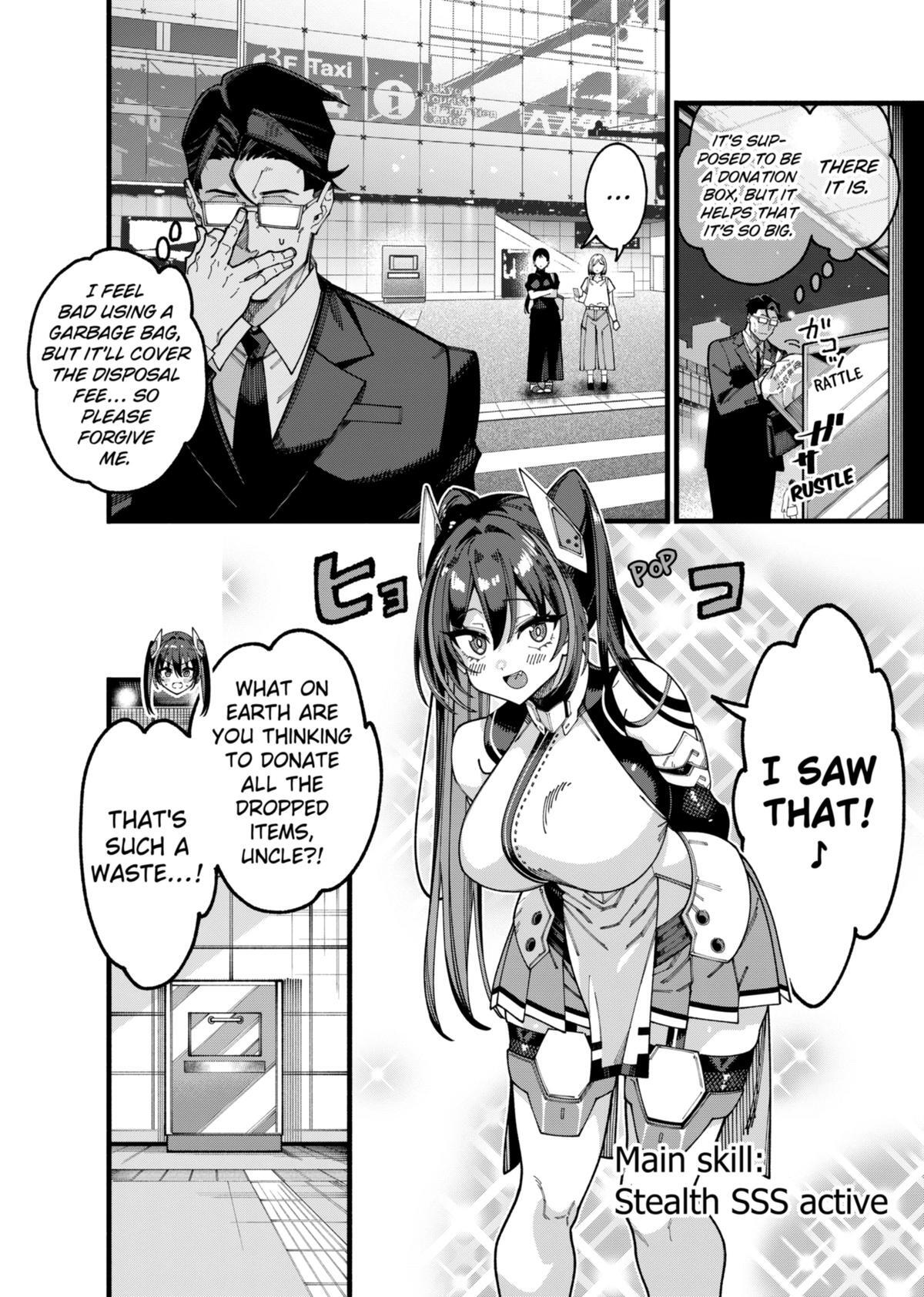 Read The Plain Salary Man Turned Out to Be a Hero- He Was Invincible, Only to Be Exposed on His Niece's Dungeon Stream Manga Online