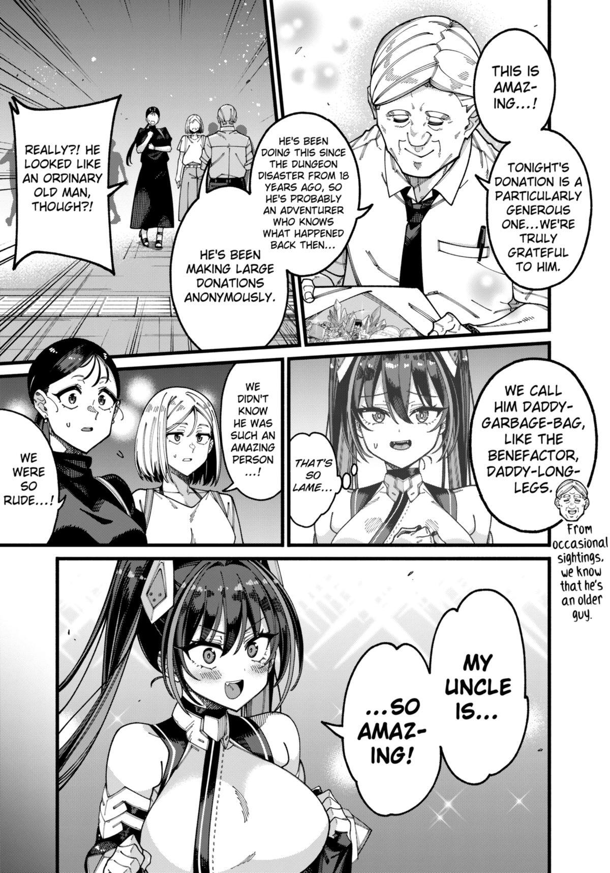 Read The Plain Salary Man Turned Out to Be a Hero- He Was Invincible, Only to Be Exposed on His Niece's Dungeon Stream Manga Online