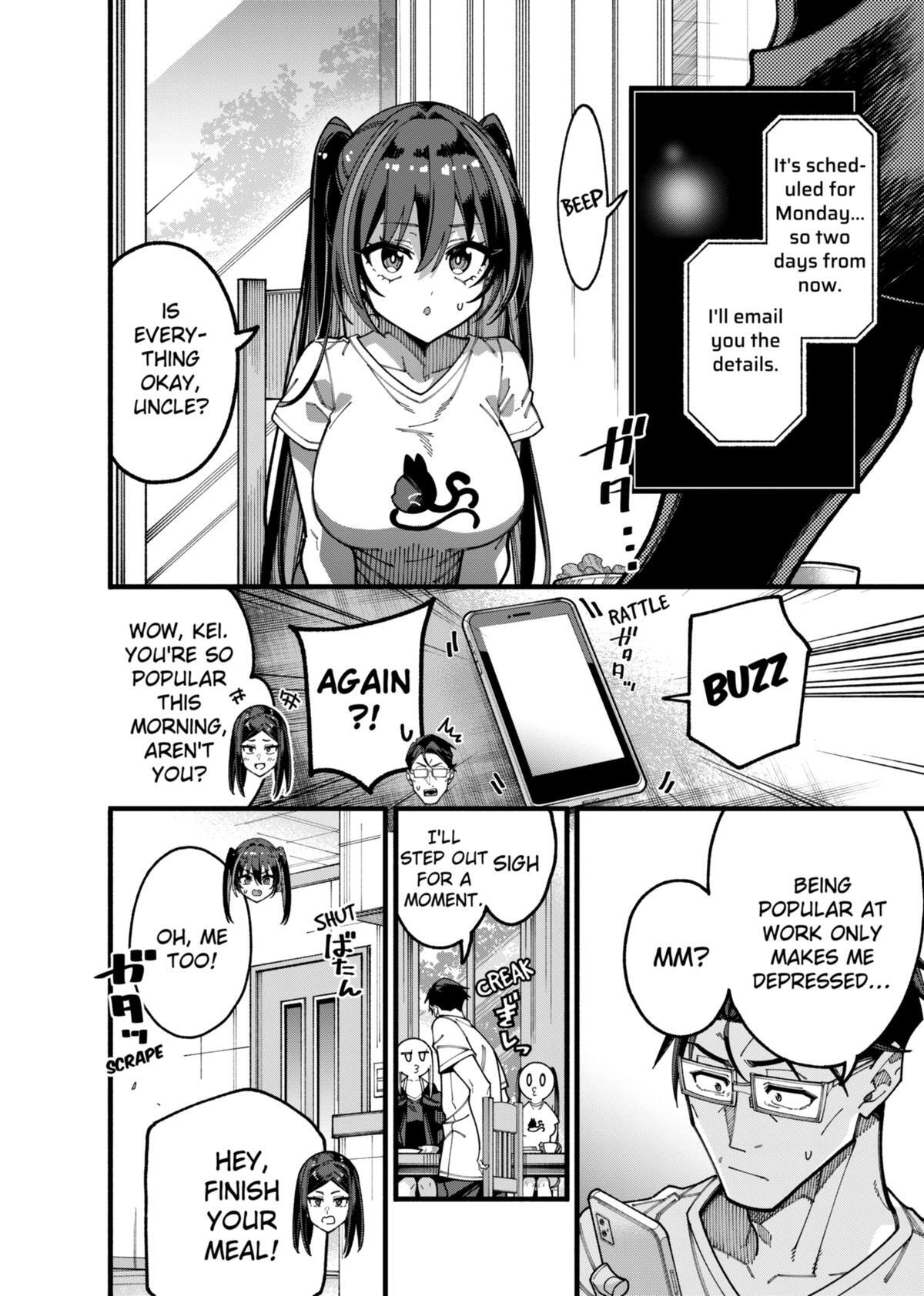 Read The Plain Salary Man Turned Out to Be a Hero- He Was Invincible, Only to Be Exposed on His Niece's Dungeon Stream Manga Online