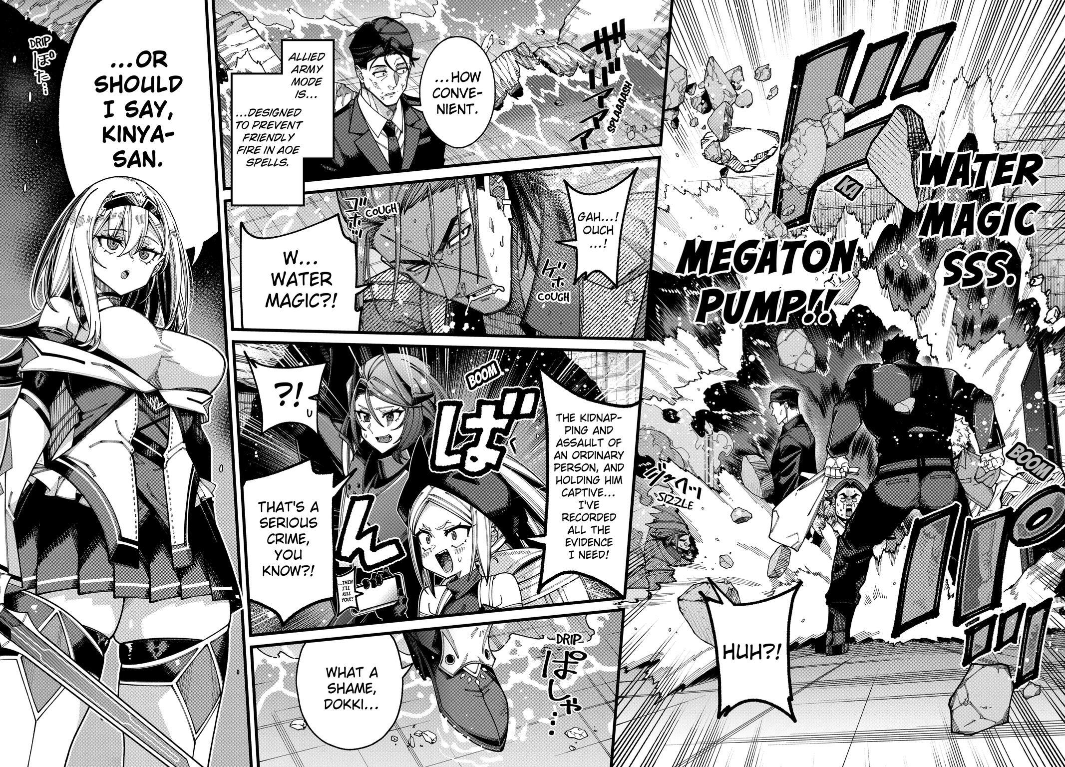 Read The Plain Salary Man Turned Out to Be a Hero- He Was Invincible, Only to Be Exposed on His Niece's Dungeon Stream Manga Online