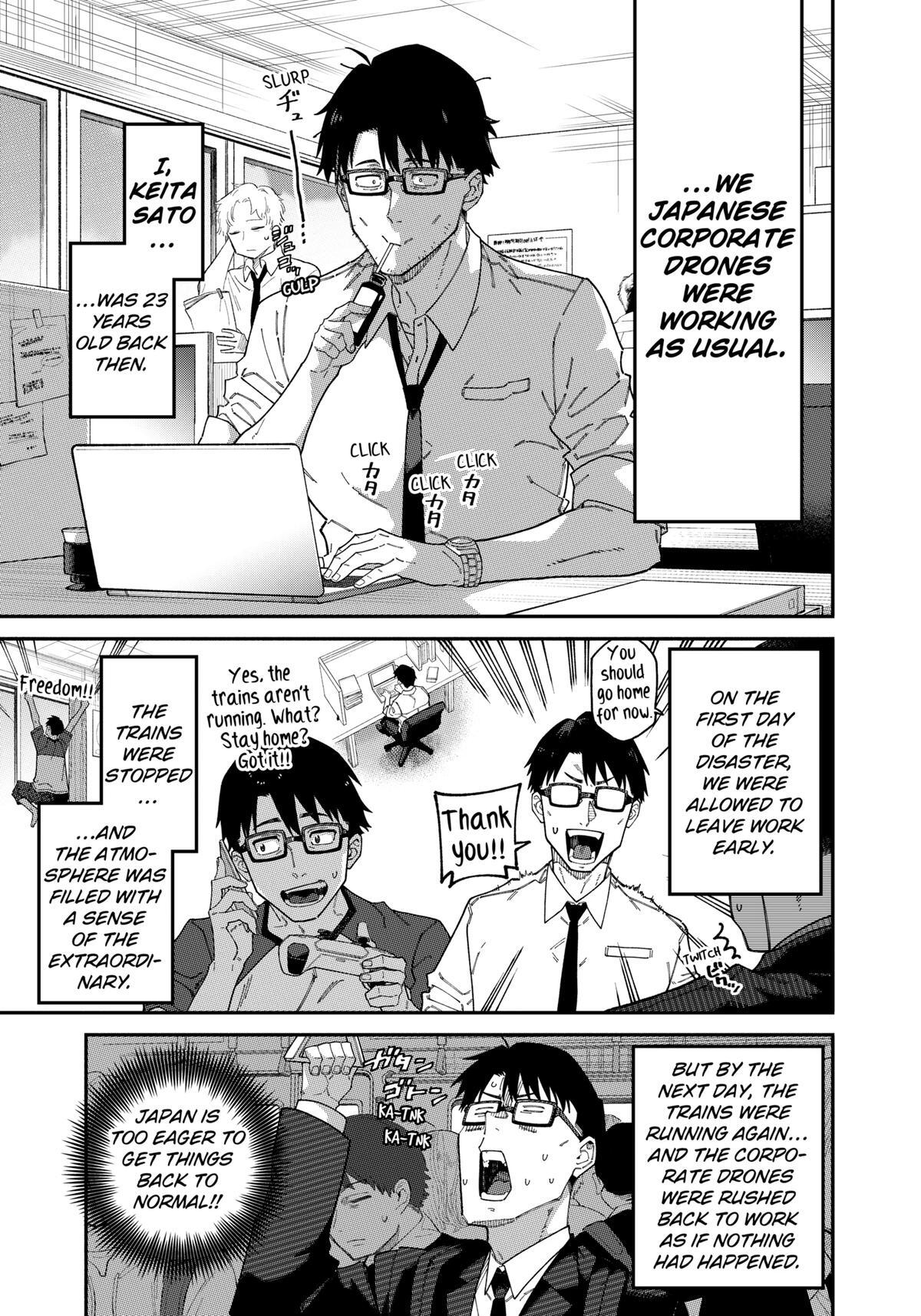 Read The Plain Salary Man Turned Out to Be a Hero- He Was Invincible, Only to Be Exposed on His Niece's Dungeon Stream Manga Online