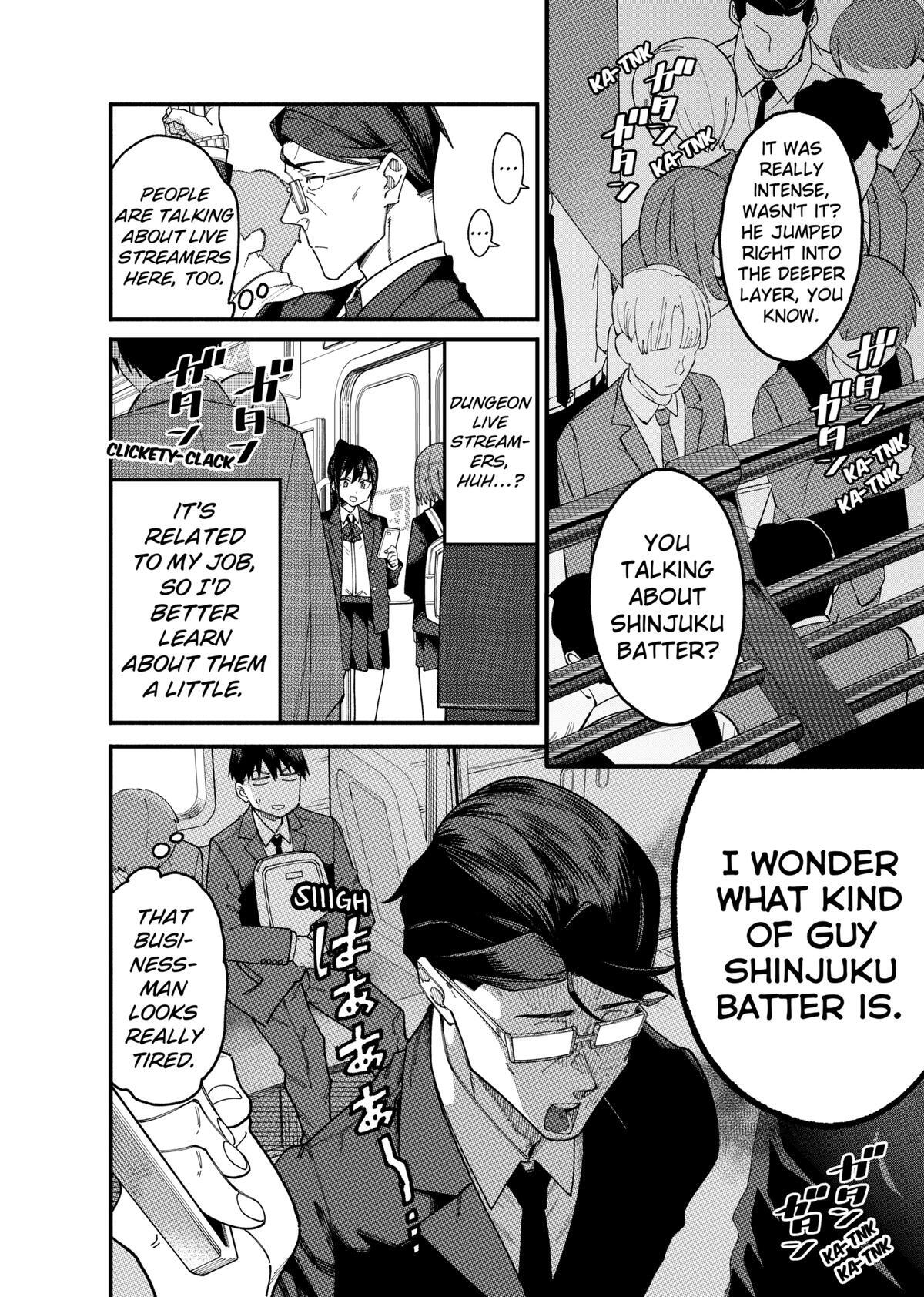 Read The Plain Salary Man Turned Out to Be a Hero- He Was Invincible, Only to Be Exposed on His Niece's Dungeon Stream Manga Online