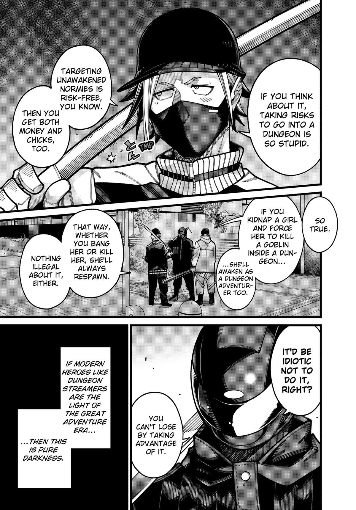 Read The Plain Salary Man Turned Out to Be a Hero- He Was Invincible, Only to Be Exposed on His Niece's Dungeon Stream Manga Online