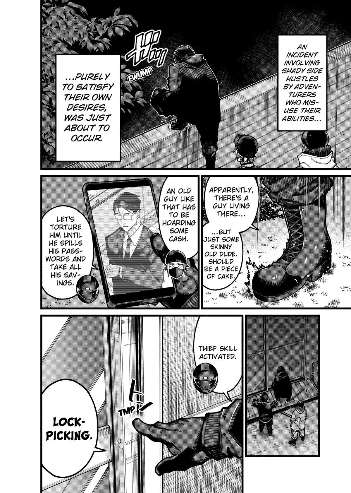 Read The Plain Salary Man Turned Out to Be a Hero- He Was Invincible, Only to Be Exposed on His Niece's Dungeon Stream Manga Online