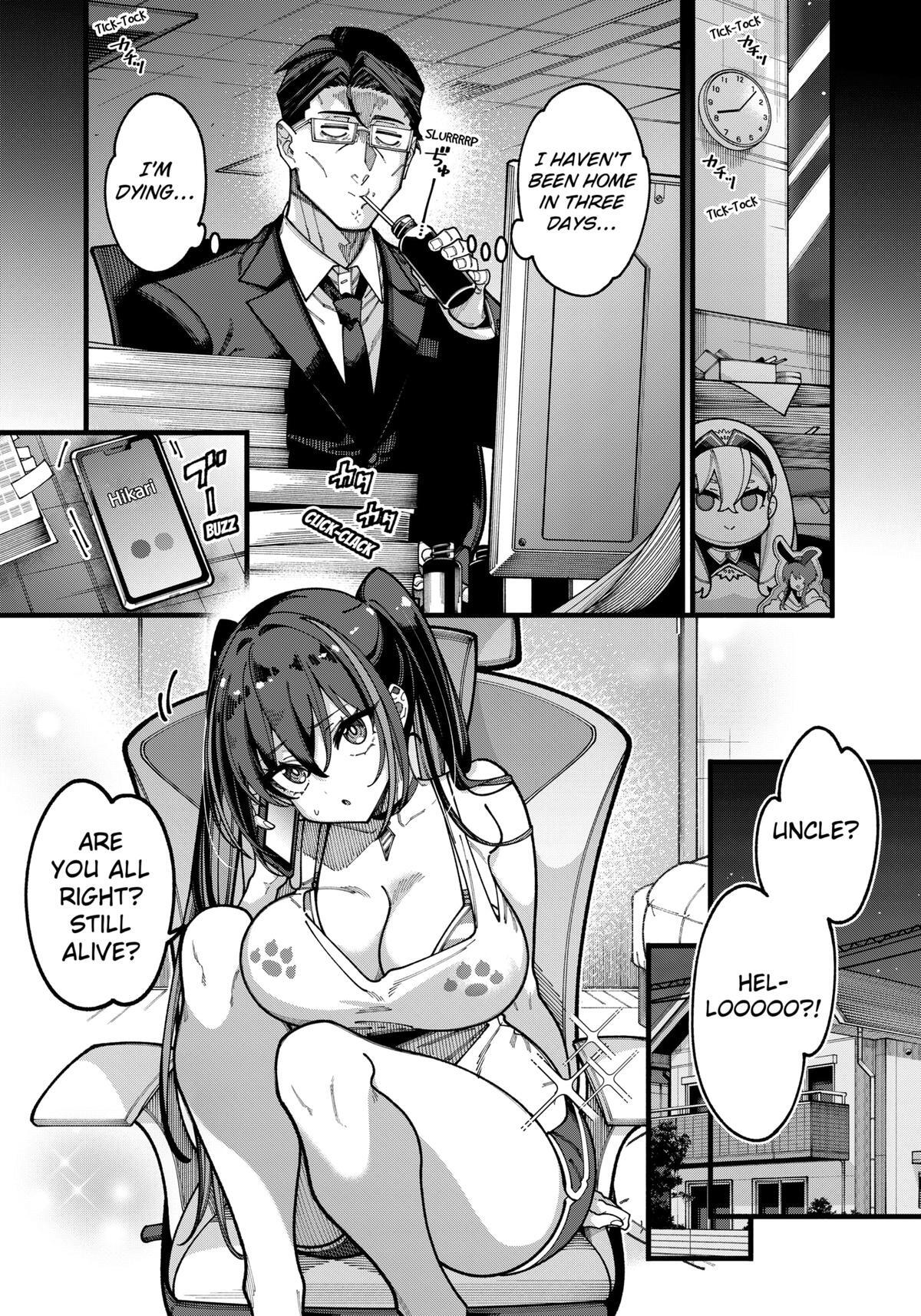 Read The Plain Salary Man Turned Out to Be a Hero- He Was Invincible, Only to Be Exposed on His Niece's Dungeon Stream Manga Online