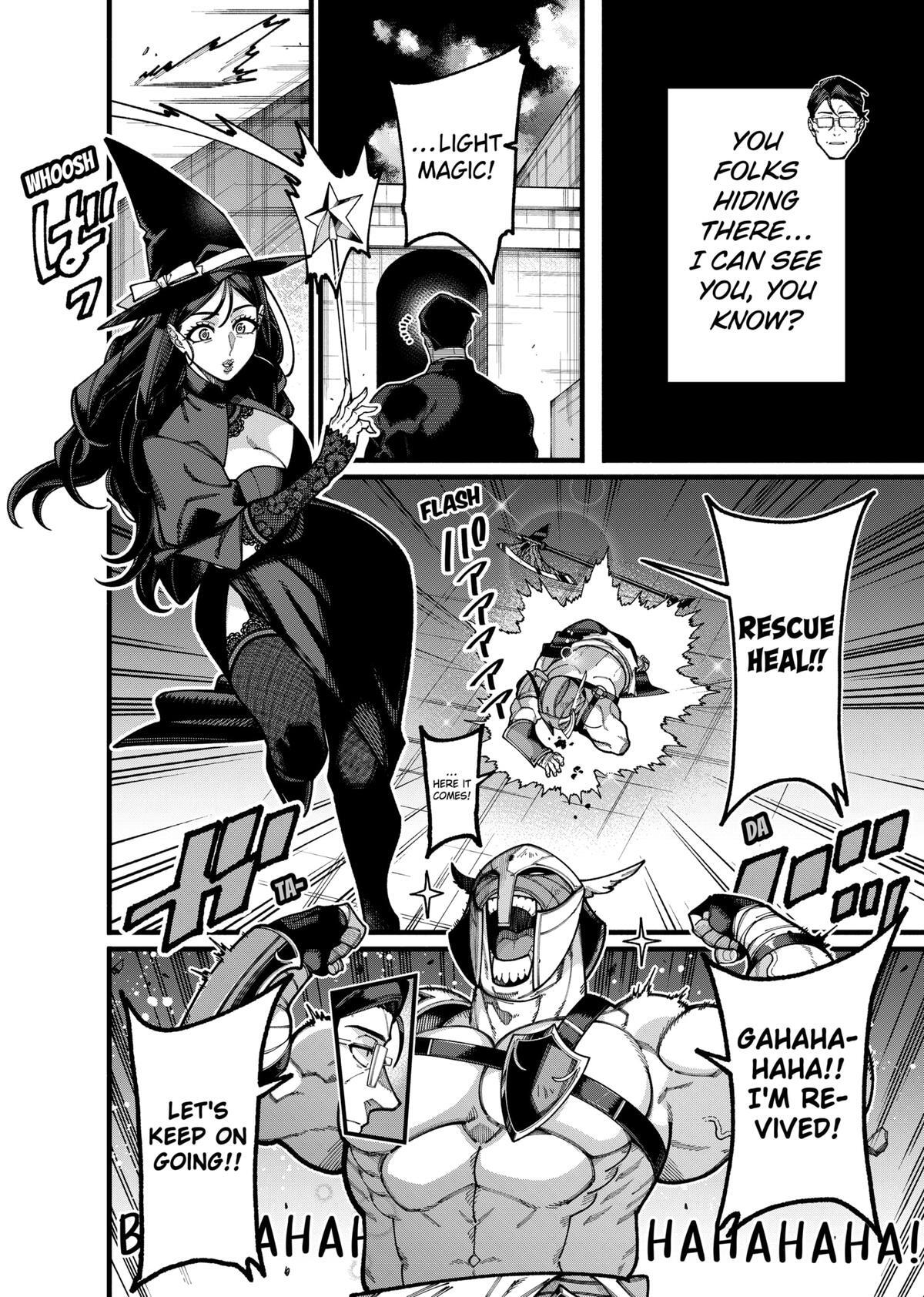 Read The Plain Salary Man Turned Out to Be a Hero- He Was Invincible, Only to Be Exposed on His Niece's Dungeon Stream Manga Online