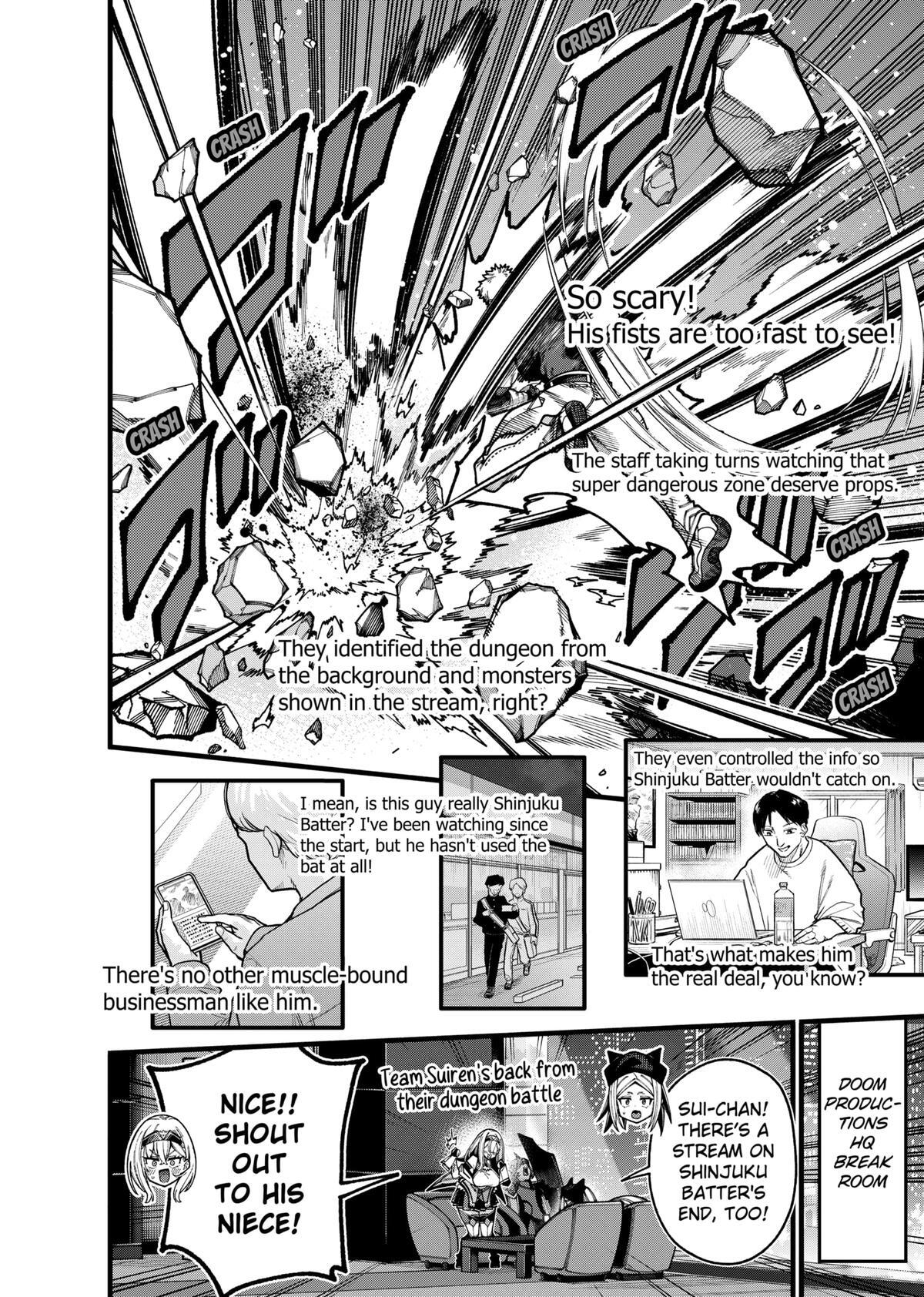 Read The Plain Salary Man Turned Out to Be a Hero- He Was Invincible, Only to Be Exposed on His Niece's Dungeon Stream Manga Online