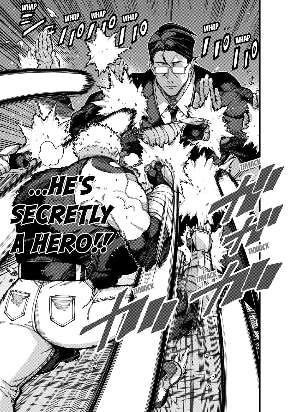 Read The Plain Salary Man Turned Out to Be a Hero- He Was Invincible, Only to Be Exposed on His Niece's Dungeon Stream Manga Online