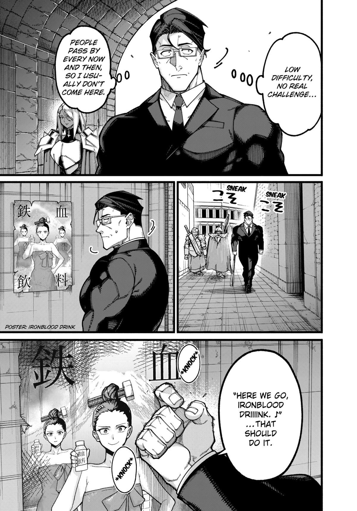 Read The Plain Salary Man Turned Out to Be a Hero- He Was Invincible, Only to Be Exposed on His Niece's Dungeon Stream Manga Online
