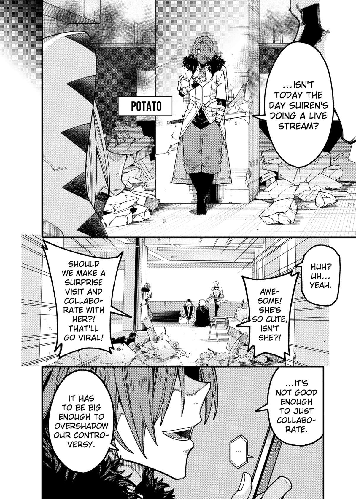 Read The Plain Salary Man Turned Out to Be a Hero- He Was Invincible, Only to Be Exposed on His Niece's Dungeon Stream Manga Online