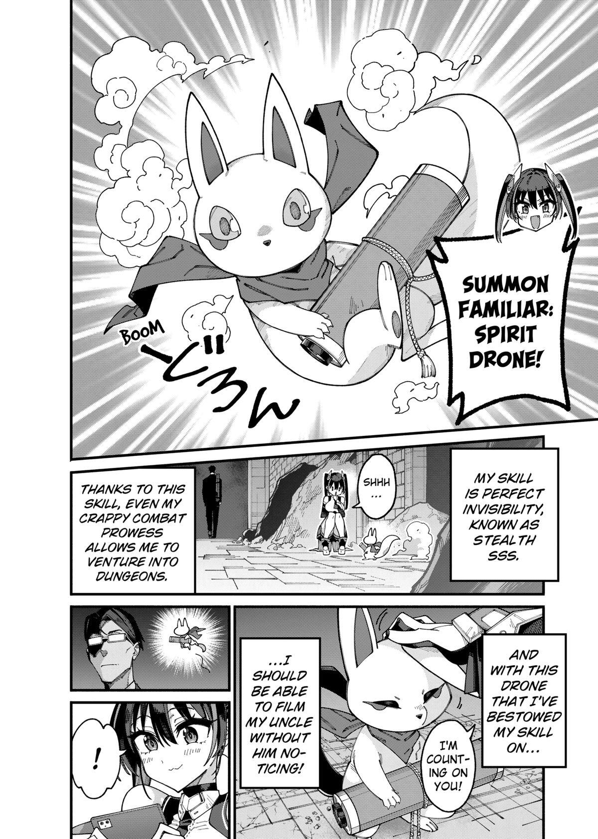 Read The Plain Salary Man Turned Out to Be a Hero- He Was Invincible, Only to Be Exposed on His Niece's Dungeon Stream Manga Online