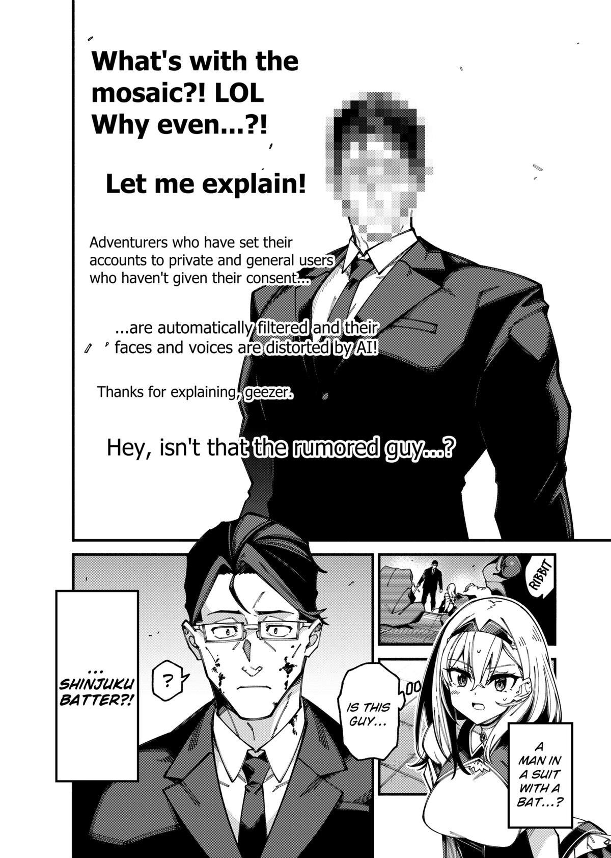 Read The Plain Salary Man Turned Out to Be a Hero- He Was Invincible, Only to Be Exposed on His Niece's Dungeon Stream Manga Online