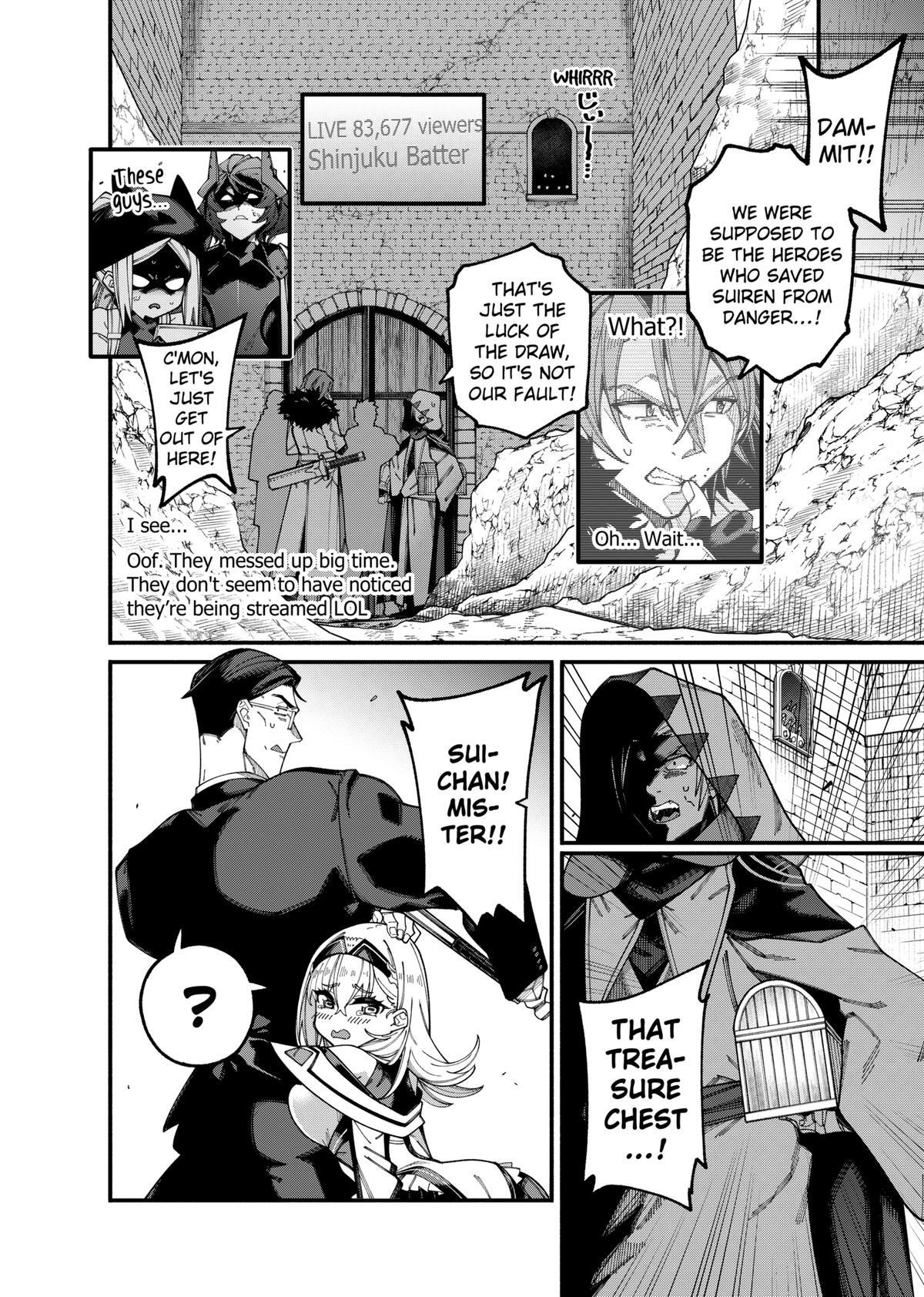 Read The Plain Salary Man Turned Out to Be a Hero- He Was Invincible, Only to Be Exposed on His Niece's Dungeon Stream Manga Online