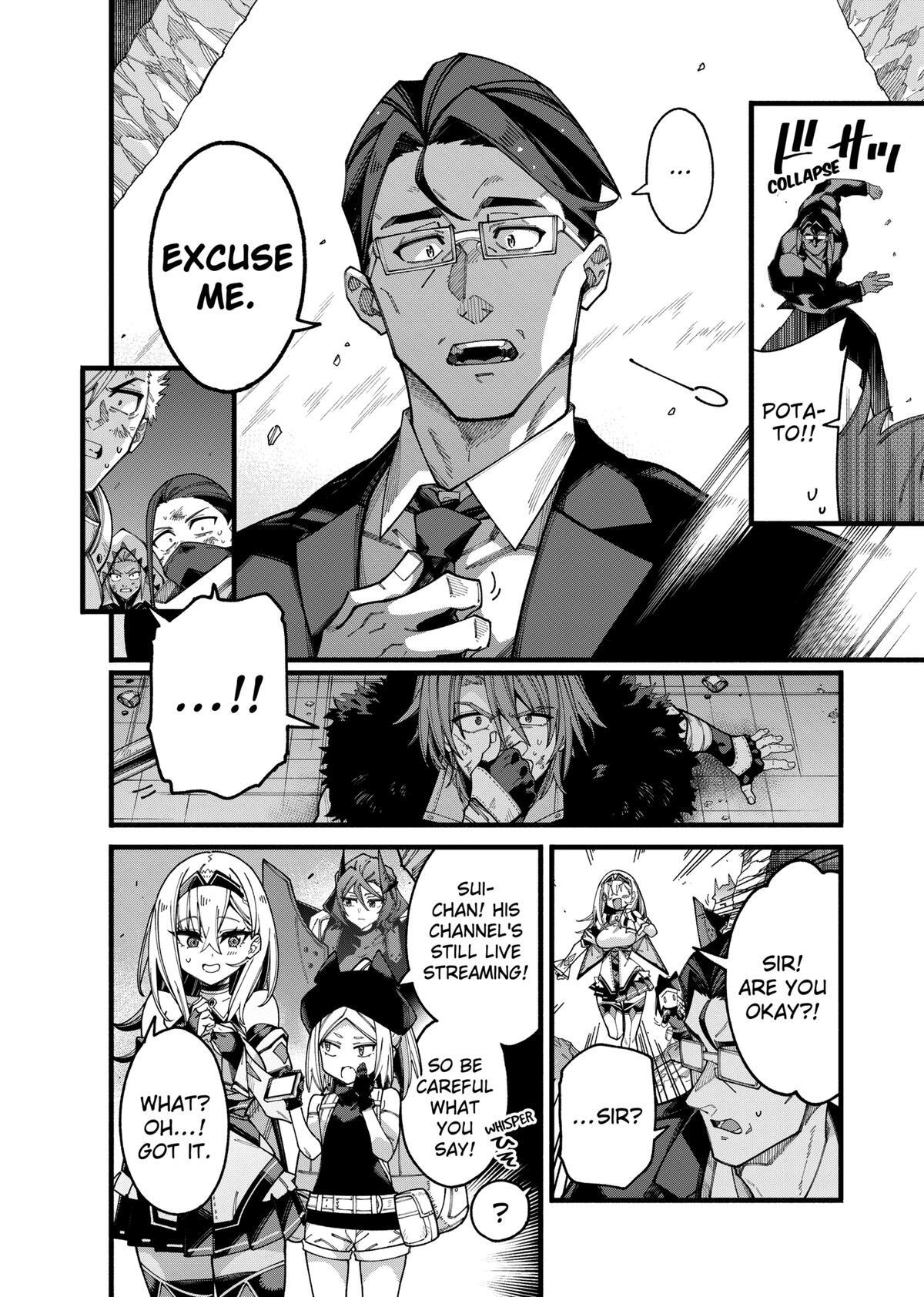 Read The Plain Salary Man Turned Out to Be a Hero- He Was Invincible, Only to Be Exposed on His Niece's Dungeon Stream Manga Online