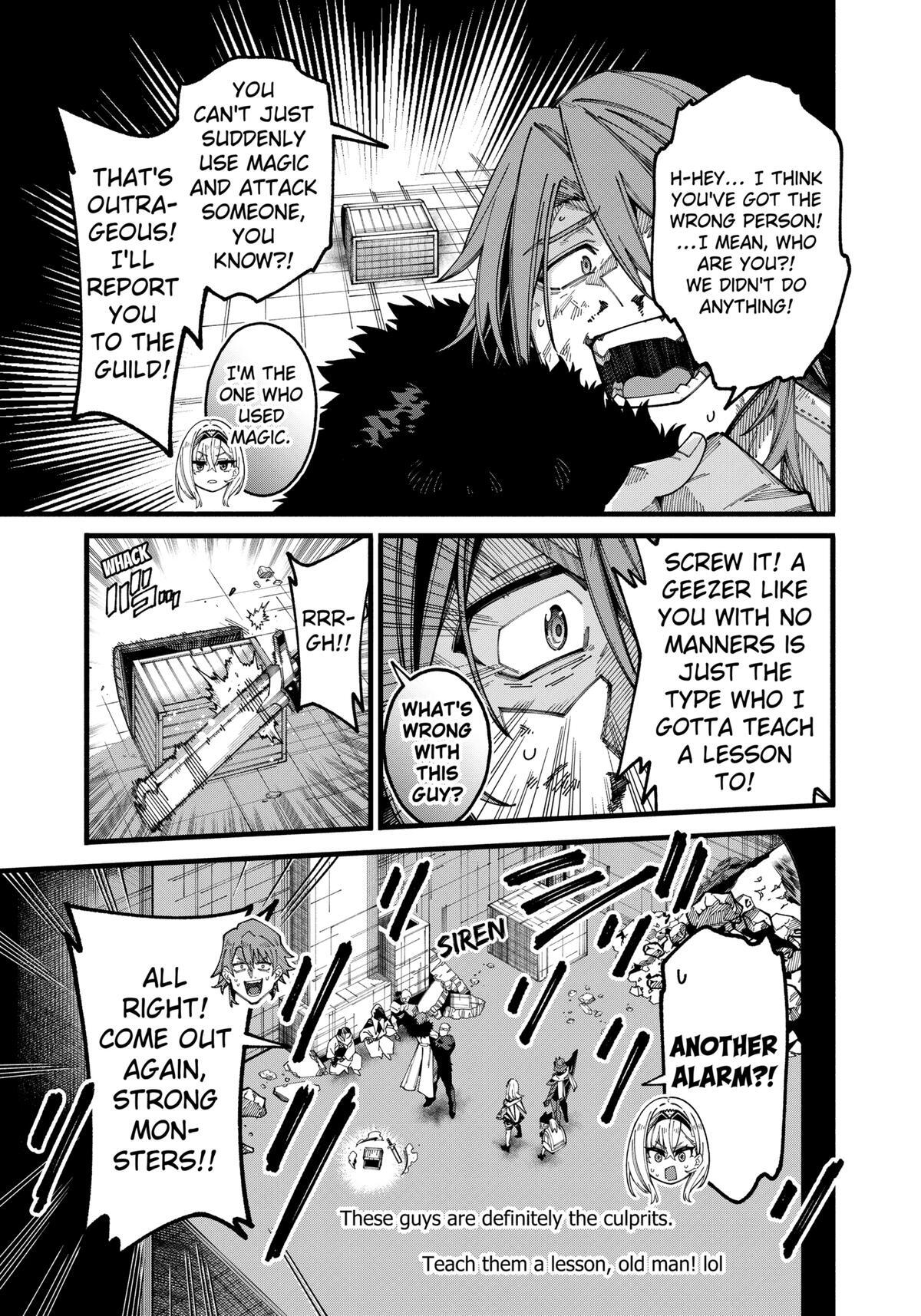 Read The Plain Salary Man Turned Out to Be a Hero- He Was Invincible, Only to Be Exposed on His Niece's Dungeon Stream Manga Online