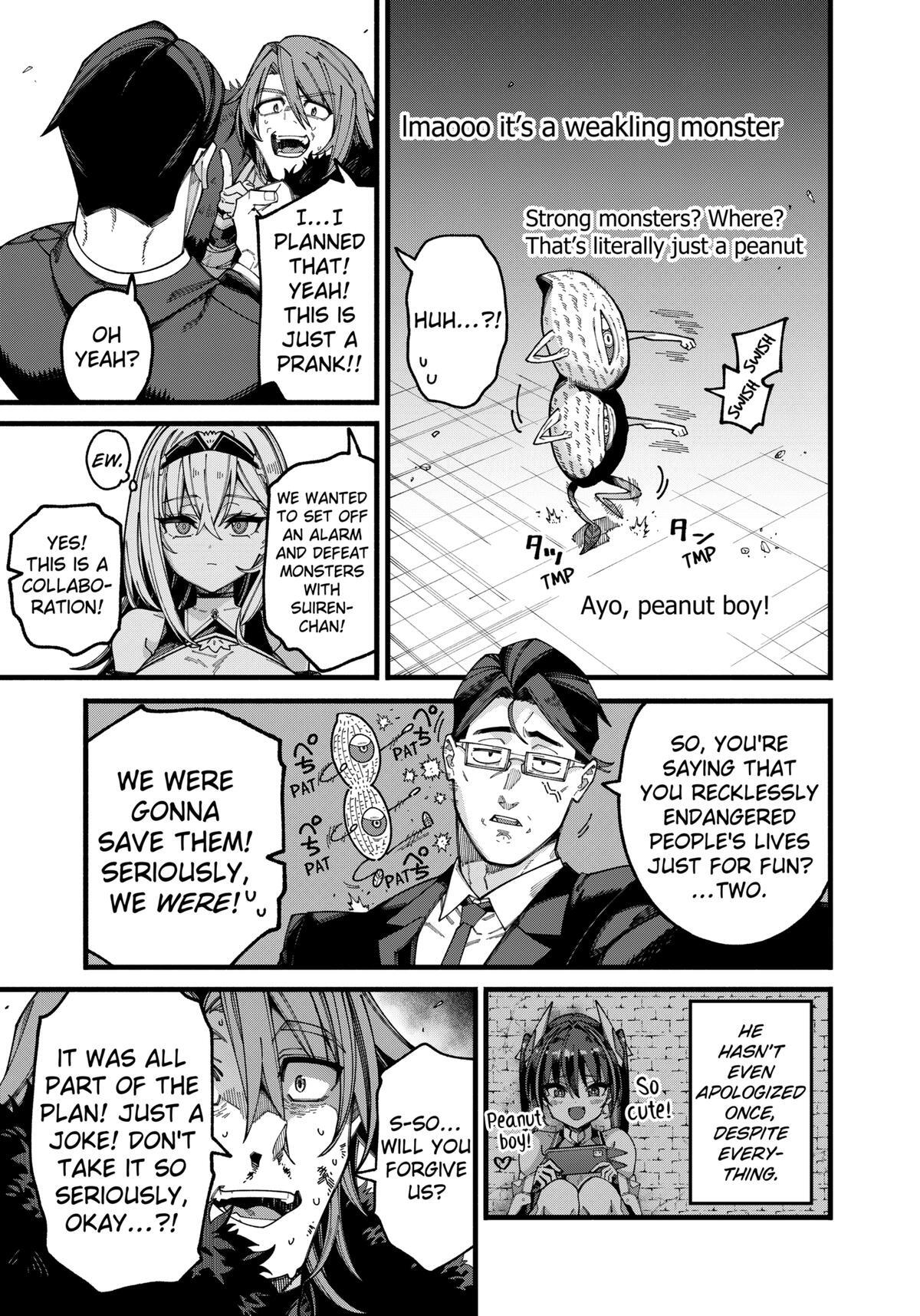 Read The Plain Salary Man Turned Out to Be a Hero- He Was Invincible, Only to Be Exposed on His Niece's Dungeon Stream Manga Online