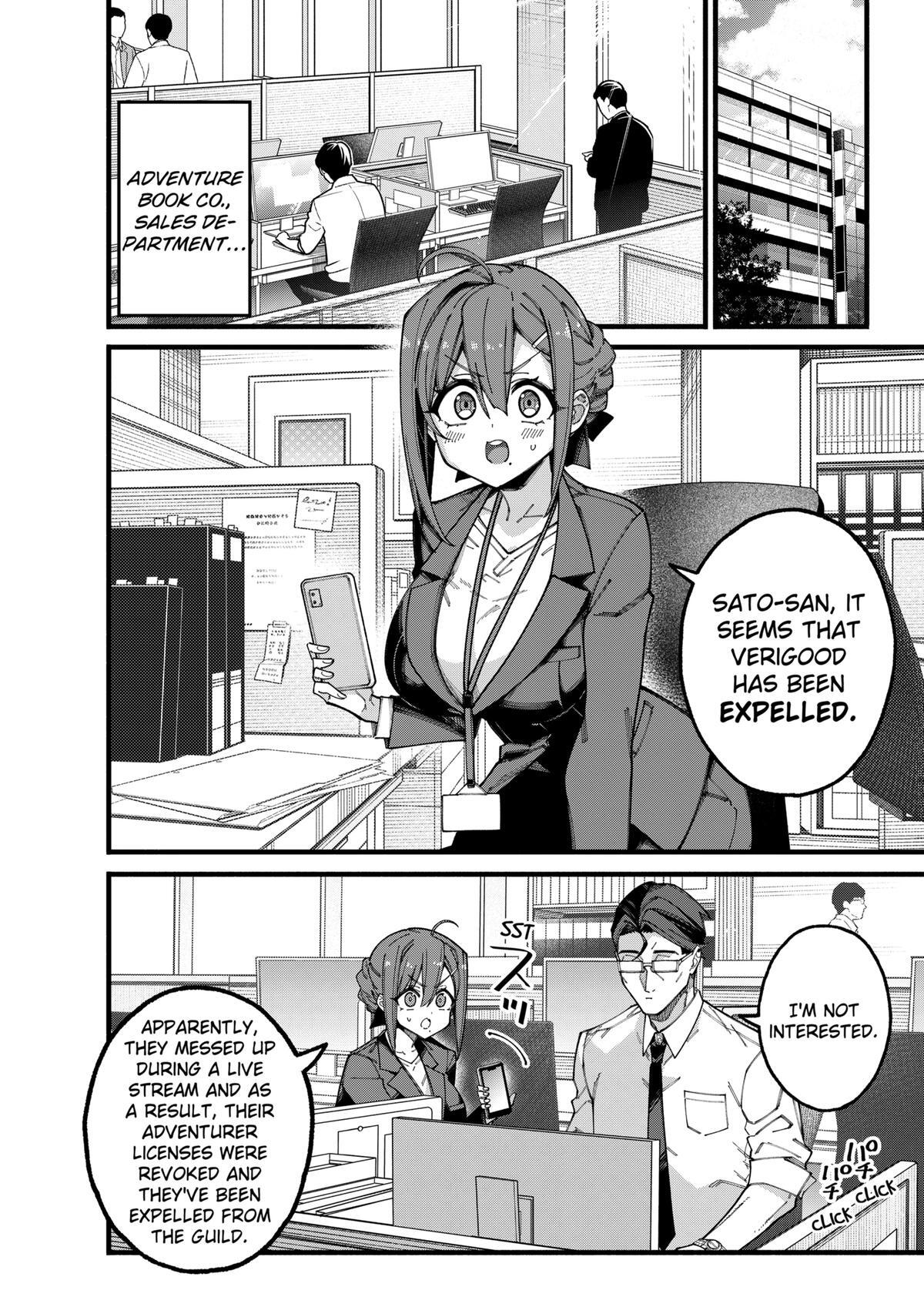 Read The Plain Salary Man Turned Out to Be a Hero- He Was Invincible, Only to Be Exposed on His Niece's Dungeon Stream Manga Online