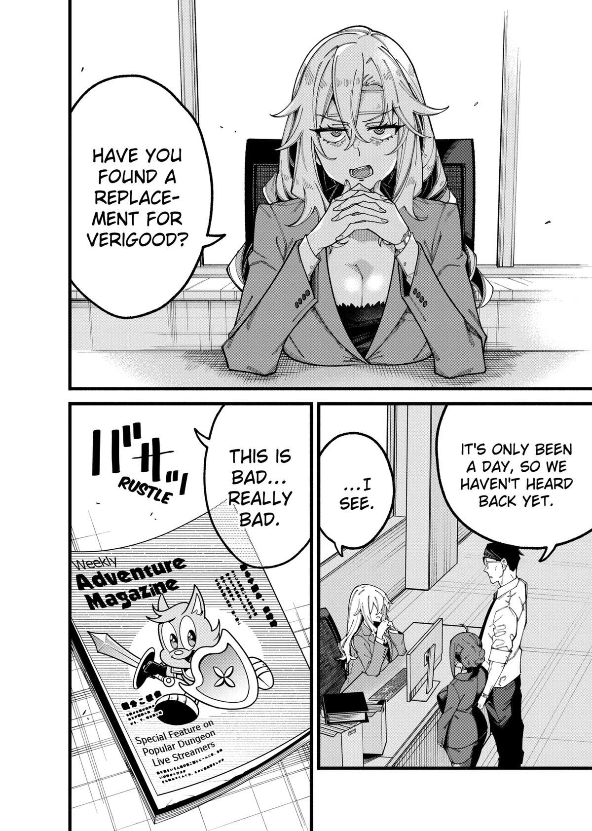 Read The Plain Salary Man Turned Out to Be a Hero- He Was Invincible, Only to Be Exposed on His Niece's Dungeon Stream Manga Online