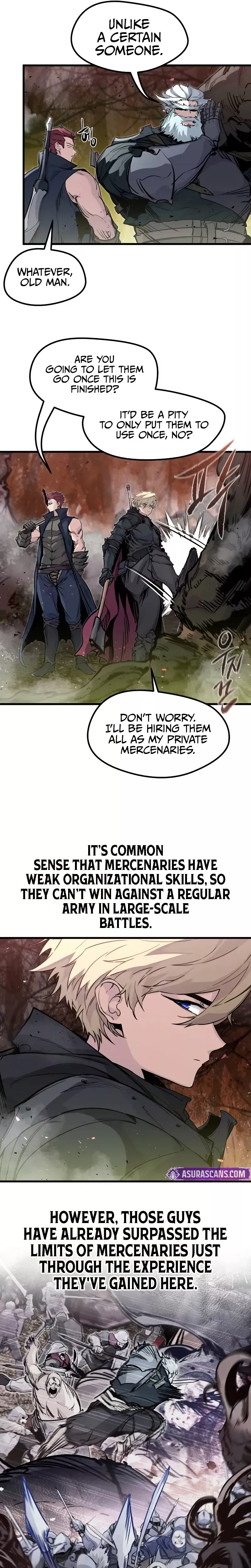 Read The Regressed Mercenary Has a Plan Manga Online