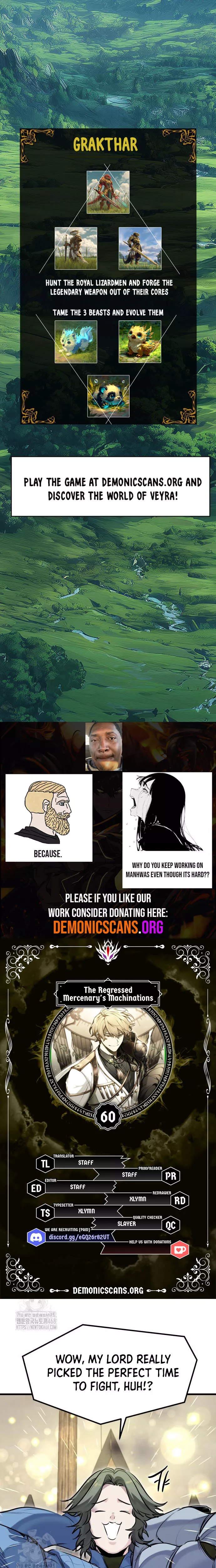 Read The Regressed Mercenary Has a Plan Manga Online